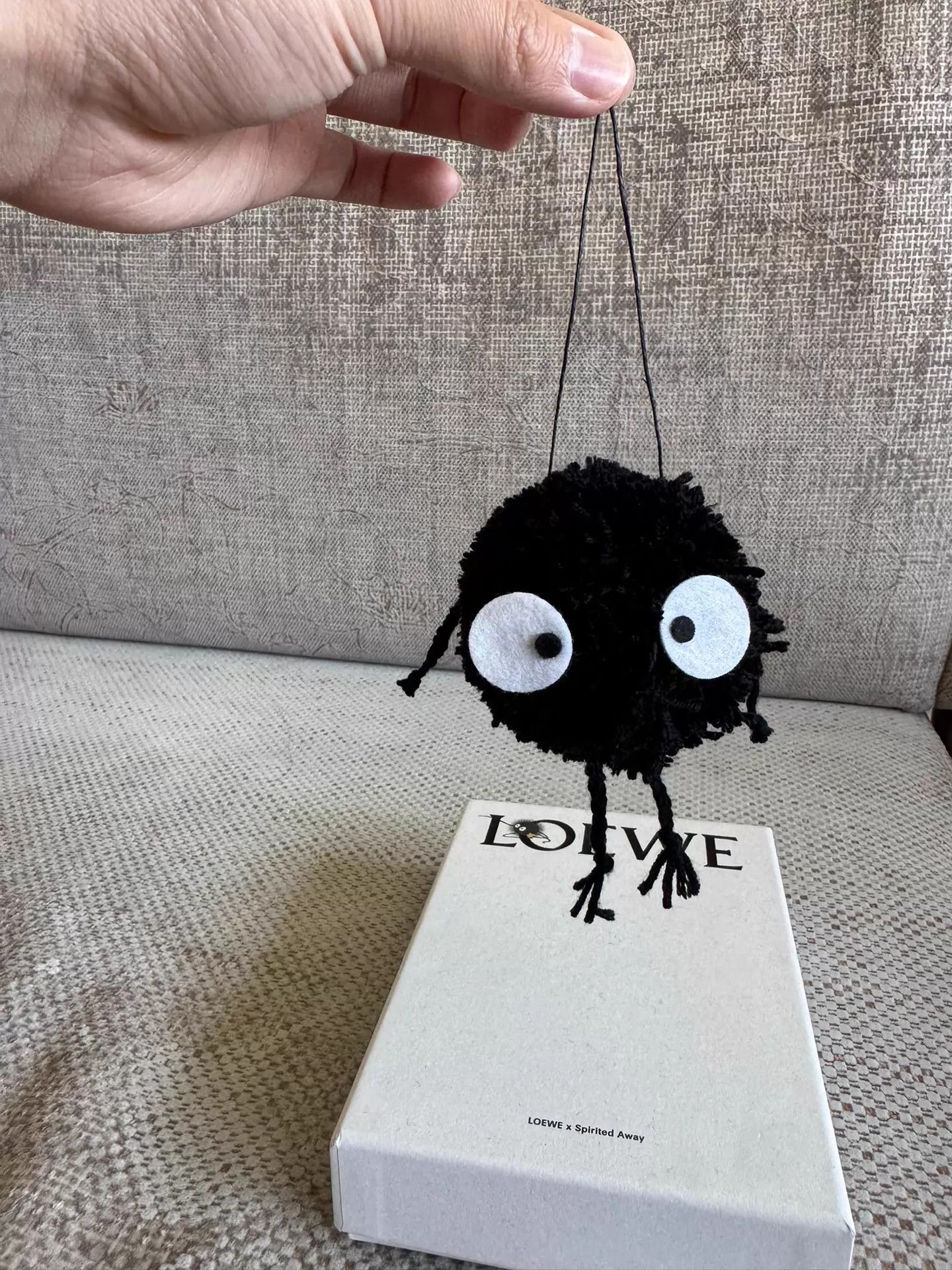 Loewe Loewe Coal Ball Charm Unused Unique Handmade Event Box Cute Size ONE SIZE - 2 Thumbnail