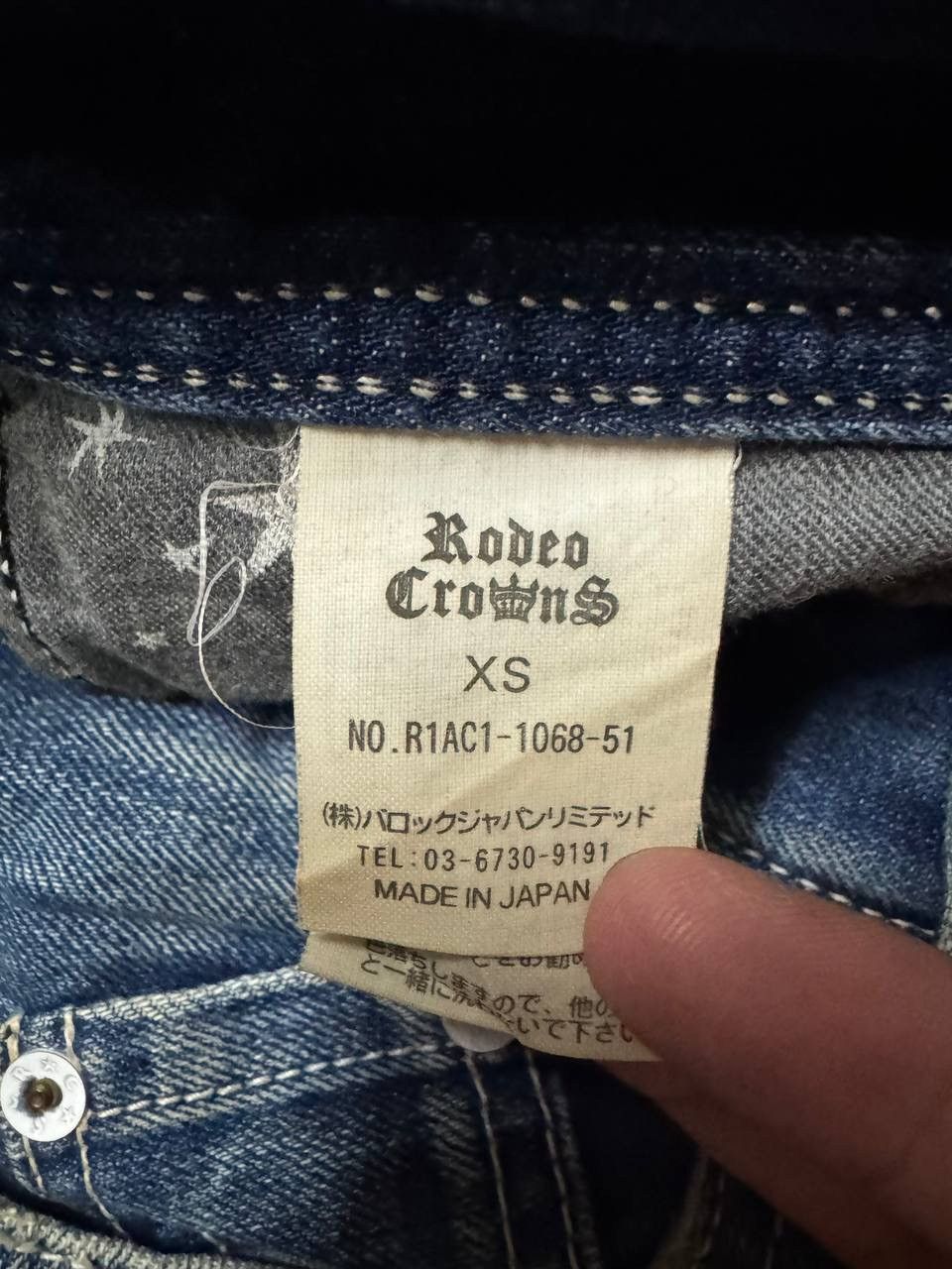 Seditionaries 💥Rare💥Vintage Rodeo Crowns Mudwash Distressed Cargo pocket Size US 28 / EU 44 - 16 Thumbnail
