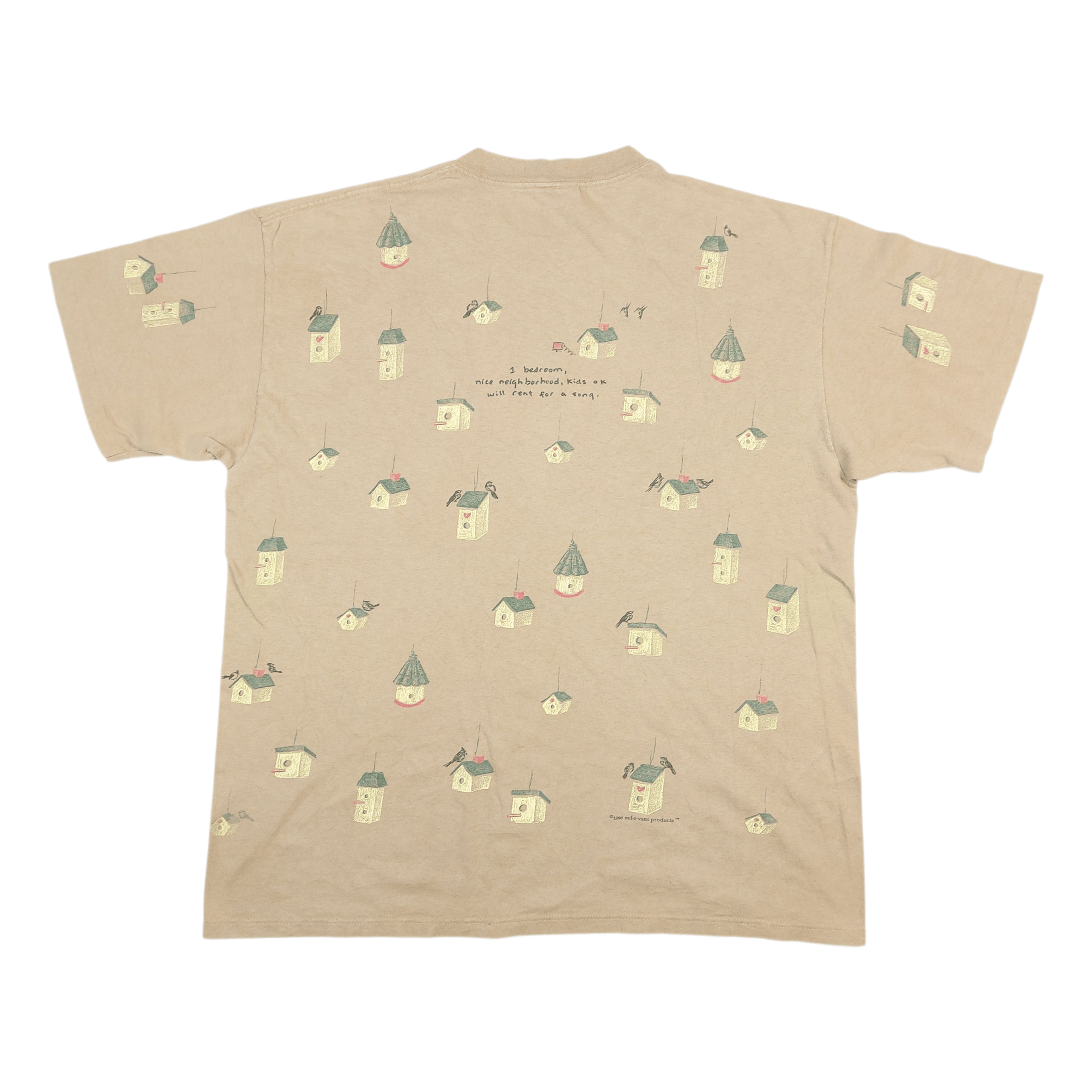Other Vintage 90s Bird Houses 1996 AOP Rel E Vant Products USA TEE Size US XL / EU 56 / 4 - 3 Thumbnail