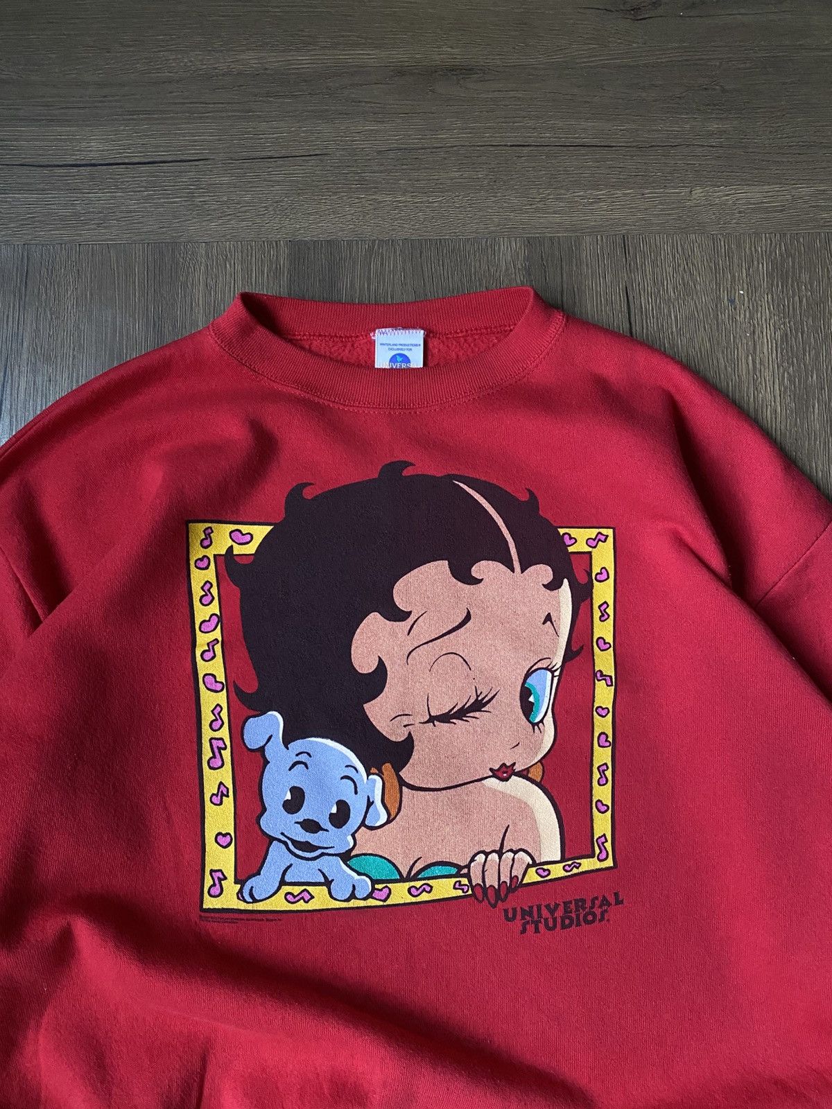Vintage 1994 Betty Boop sweatshirt Size US XL / EU 56 / 4 - 2 Thumbnail