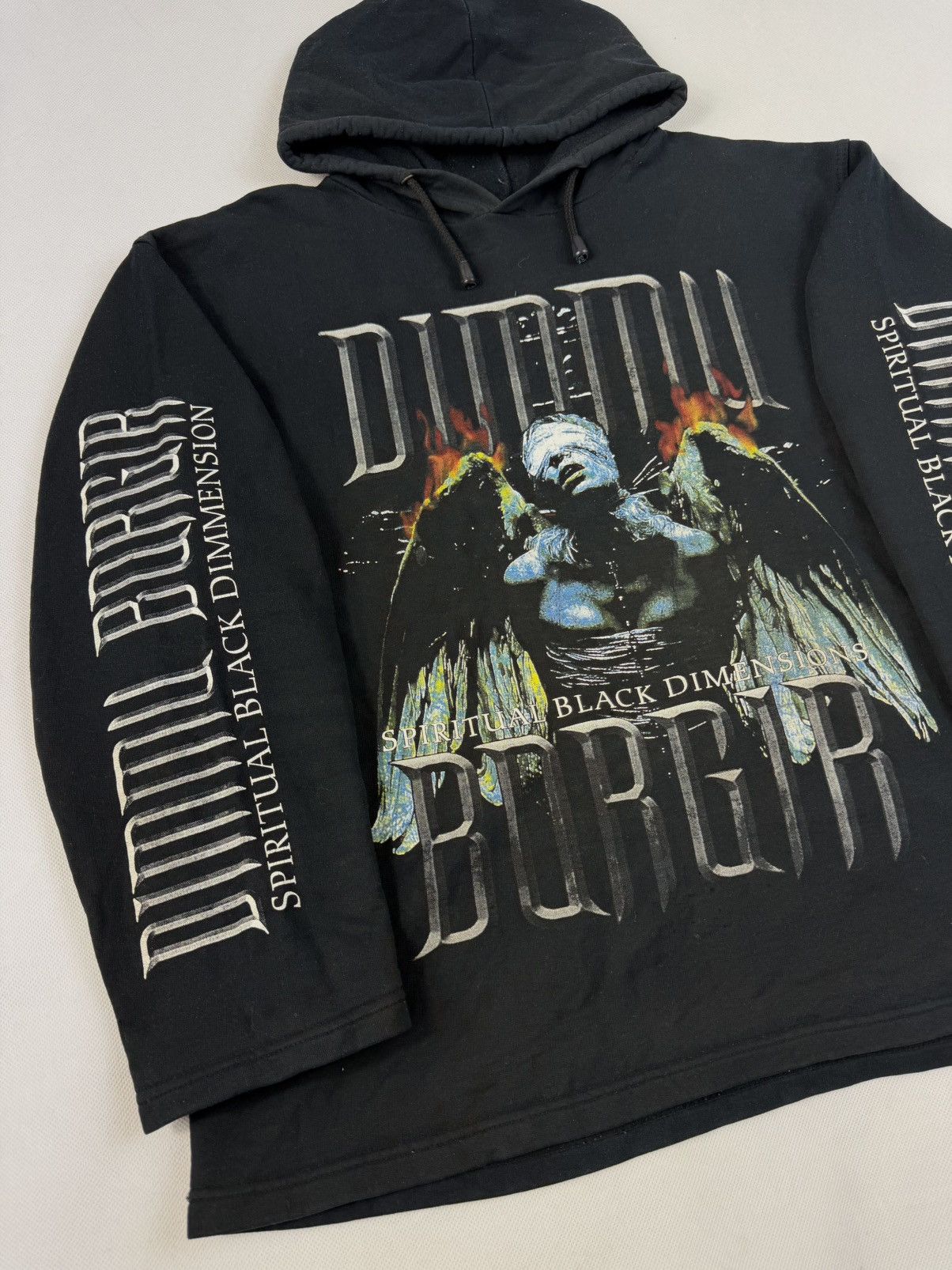 Vintage Dimmu Borgir Spiritual Black Dimensions Vintage 90's Print Size US L / EU 52-54 / 3 - 3 Thumbnail