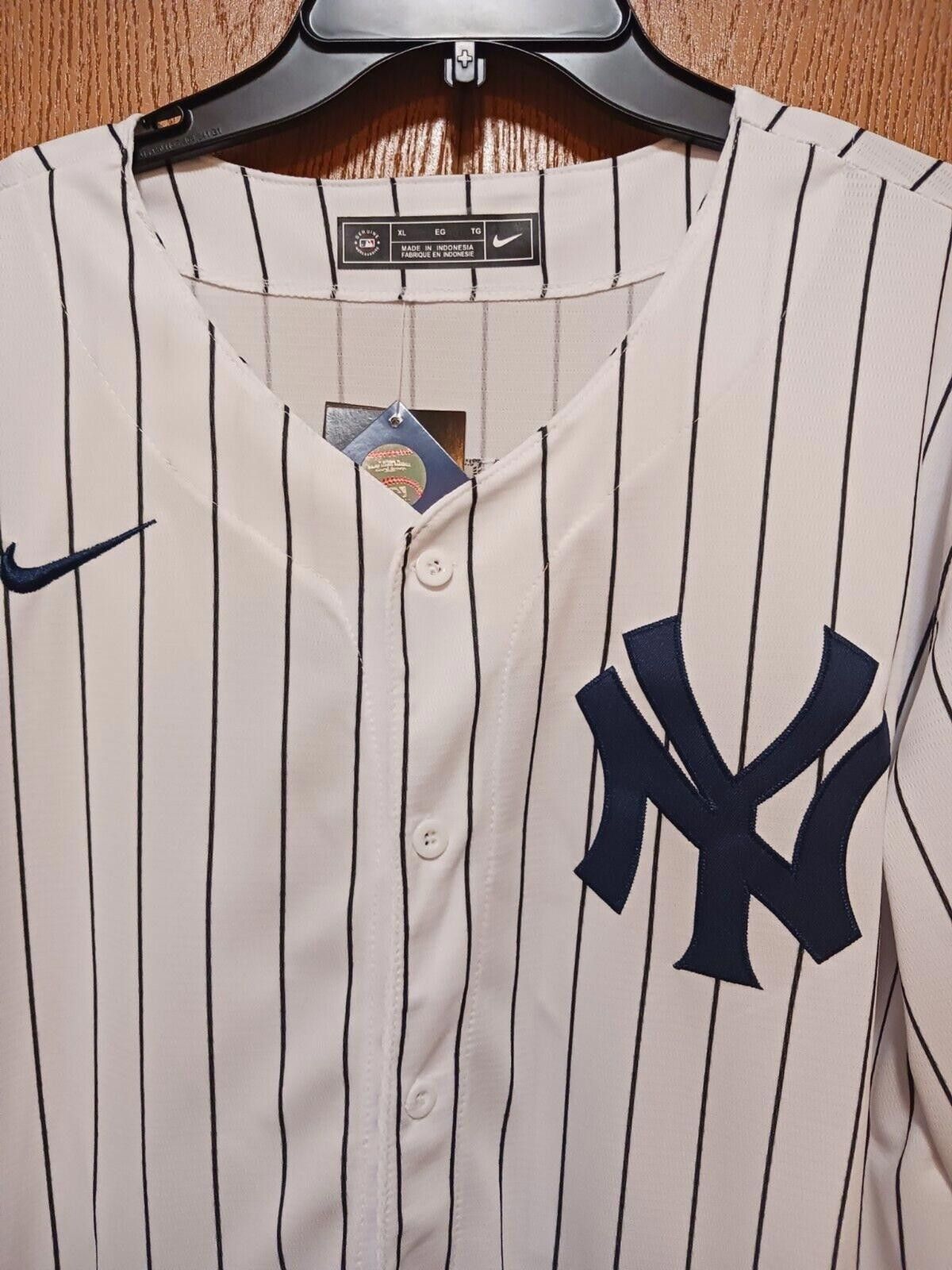 Nike Derek Jeter-(Yankees)-(Jersey)-(White)-(New Con.)-(XL)-$100 Size ONE SIZE - 9 Thumbnail