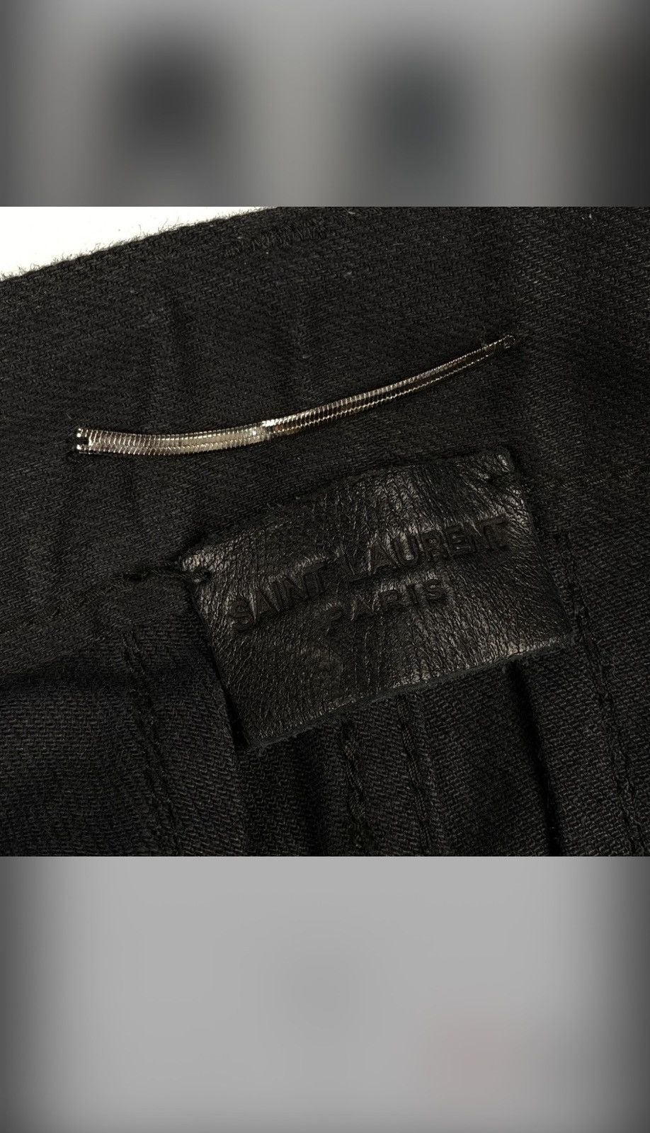 Saint Laurent Paris FW13- black D01 skinny denim by hedi slimane Size US 32 / EU 48 - 11 Thumbnail