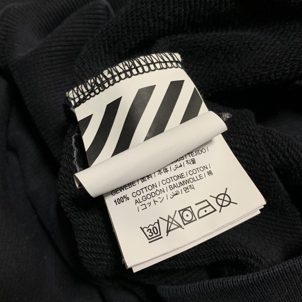 Off-White Off White Small Arrows Coral Black Sweatshirt Crewneck Size US S / EU 44-46 / 1 - 7 Thumbnail