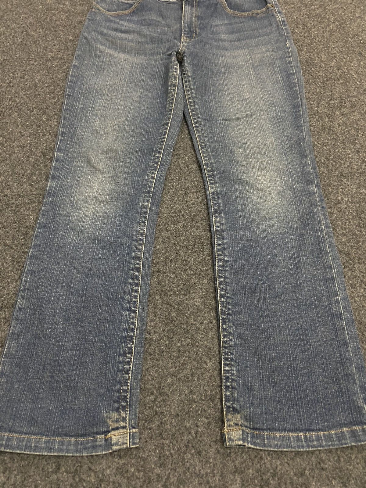 Japanese Brand Vintage Y2K Natural fit strectch denim pants flare Size 26" / US 2 / IT 38 - 5 Thumbnail