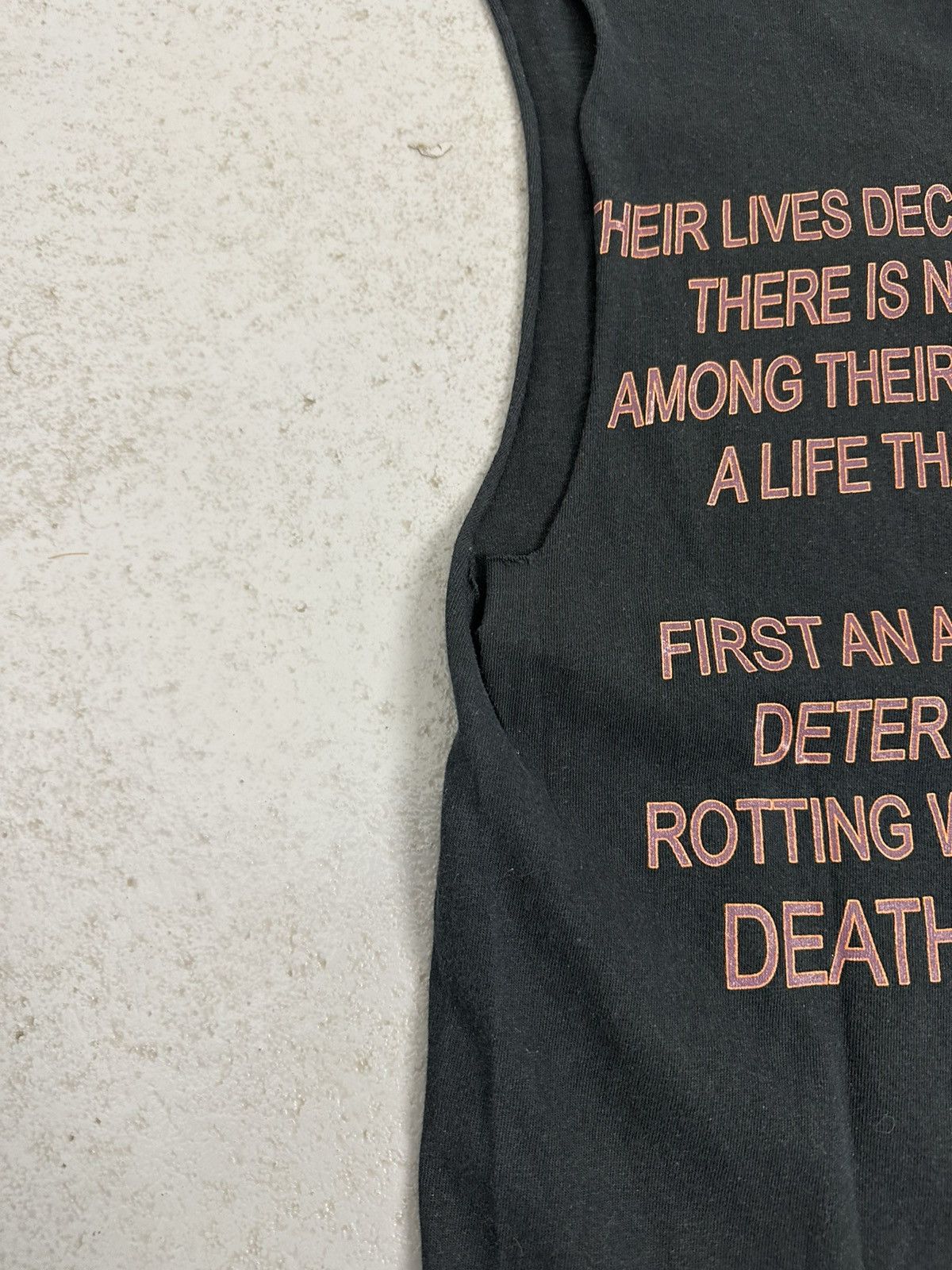 Band Tees Vintage 2008 Death Leprosy Rock Tank Top Size US S / EU 44-46 / 1 - 12 Thumbnail