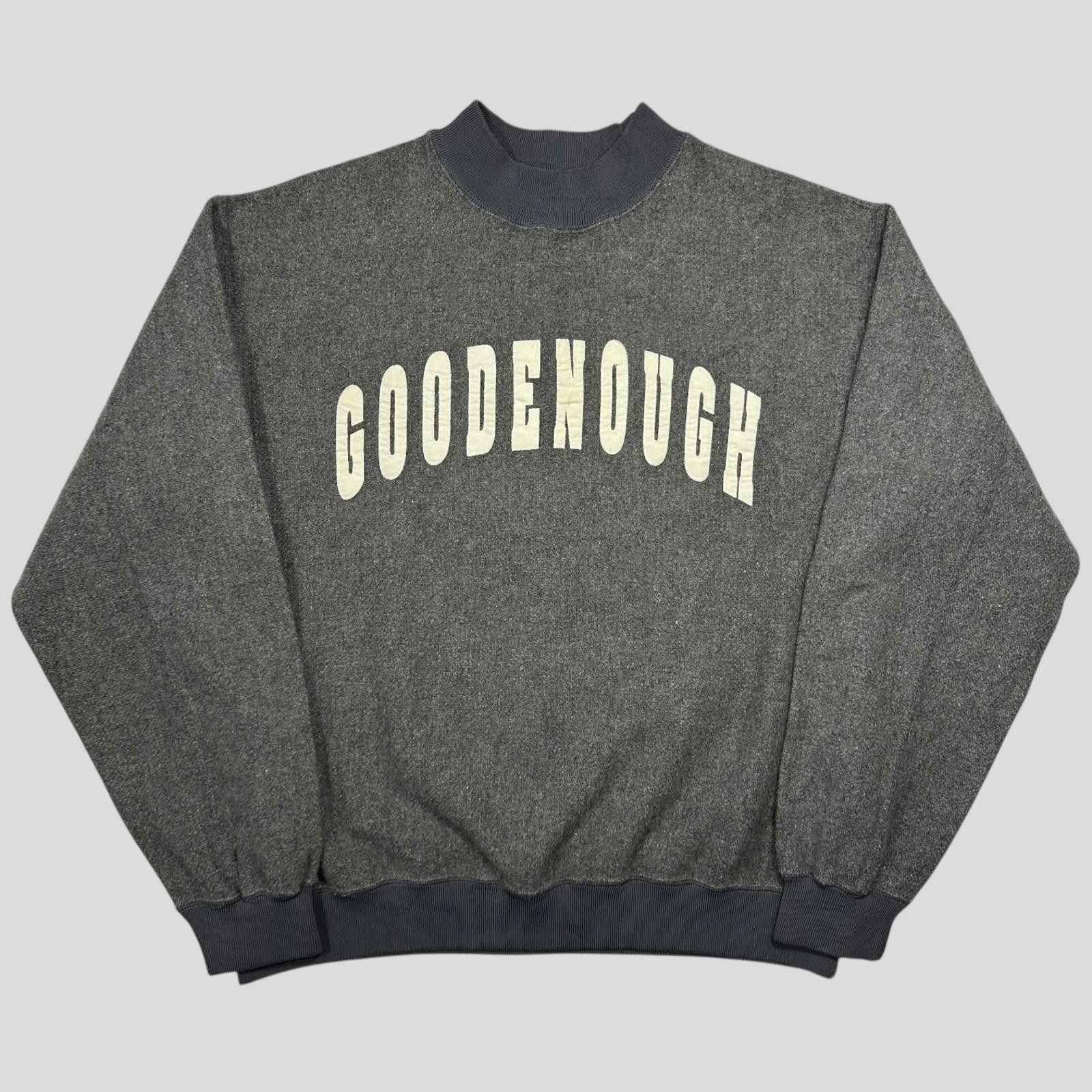 GOODENOUGH Goodenough 90’s Heavy Wool Embroidered Arc Logo Jumper - L Size US L / EU 52-54 / 3 - 1 Thumbnail