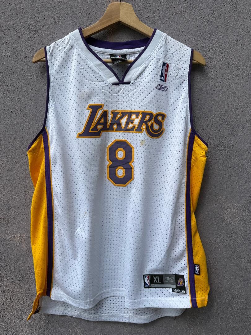 NBA × Reebok × Vintage Vintage 2004 Reebok Swingman Kobe Bryant L.A LAKERS Jersey Size US XL / EU 56 / 4 - 1 Thumbnail