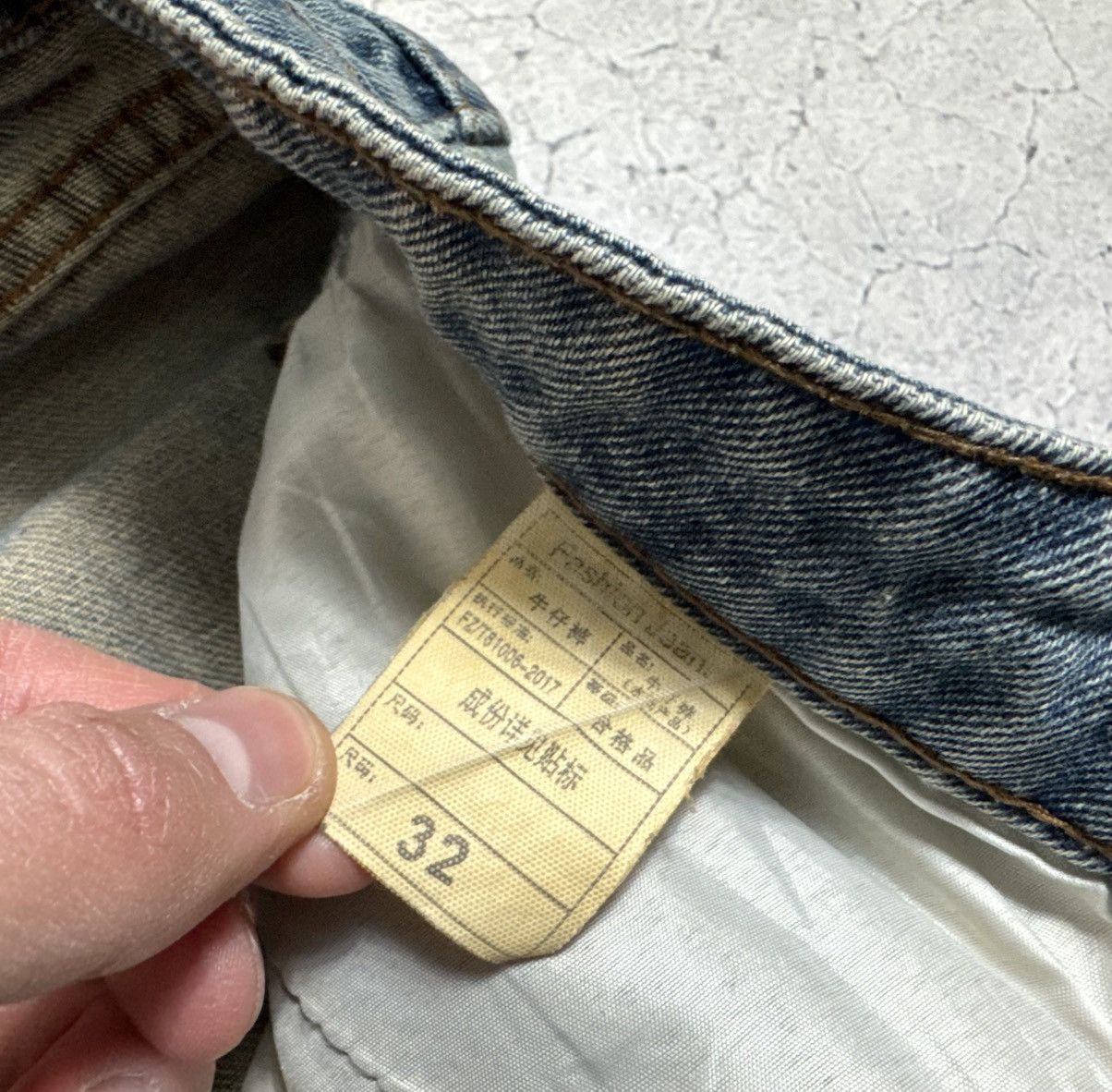Ed Hardy Ed Hardy 1971 Big Logo Denim Jeans Rap Size M Size US 32 / EU 48 - 8 Thumbnail