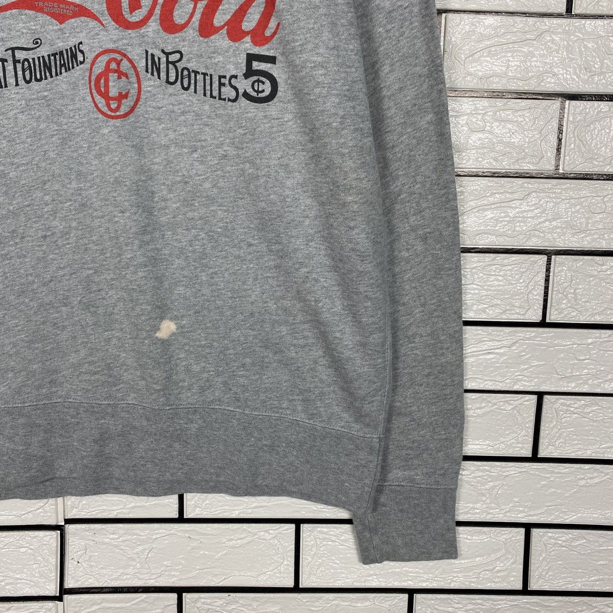 Japanese Brand Vintage Sweatshirt Coca Cola Big Logo Size US M / EU 48-50 / 2 - 6 Thumbnail