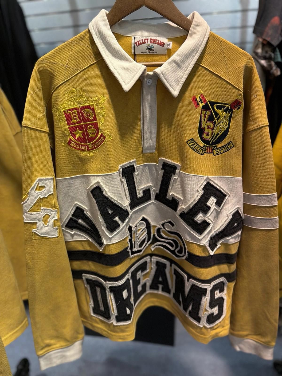 Vale Vale Forever Valley Dreams Rugby Long-Sleeve Tee Yellow XL Size US XL / EU 56 / 4 - 2 Thumbnail