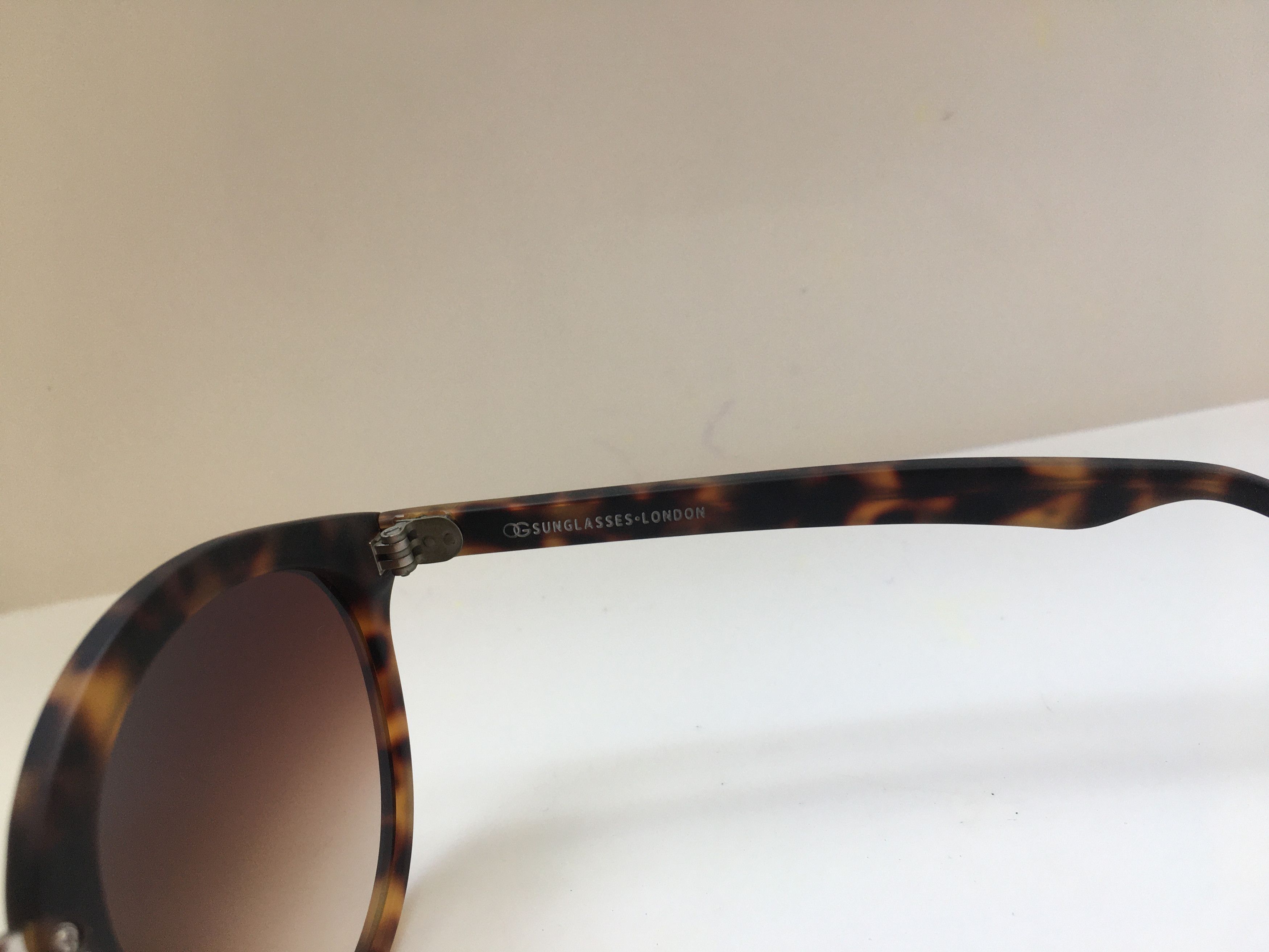 Other Oliver Gold Smith Matte Leopard Sunglasses Frame Size ONE SIZE - 4 Thumbnail