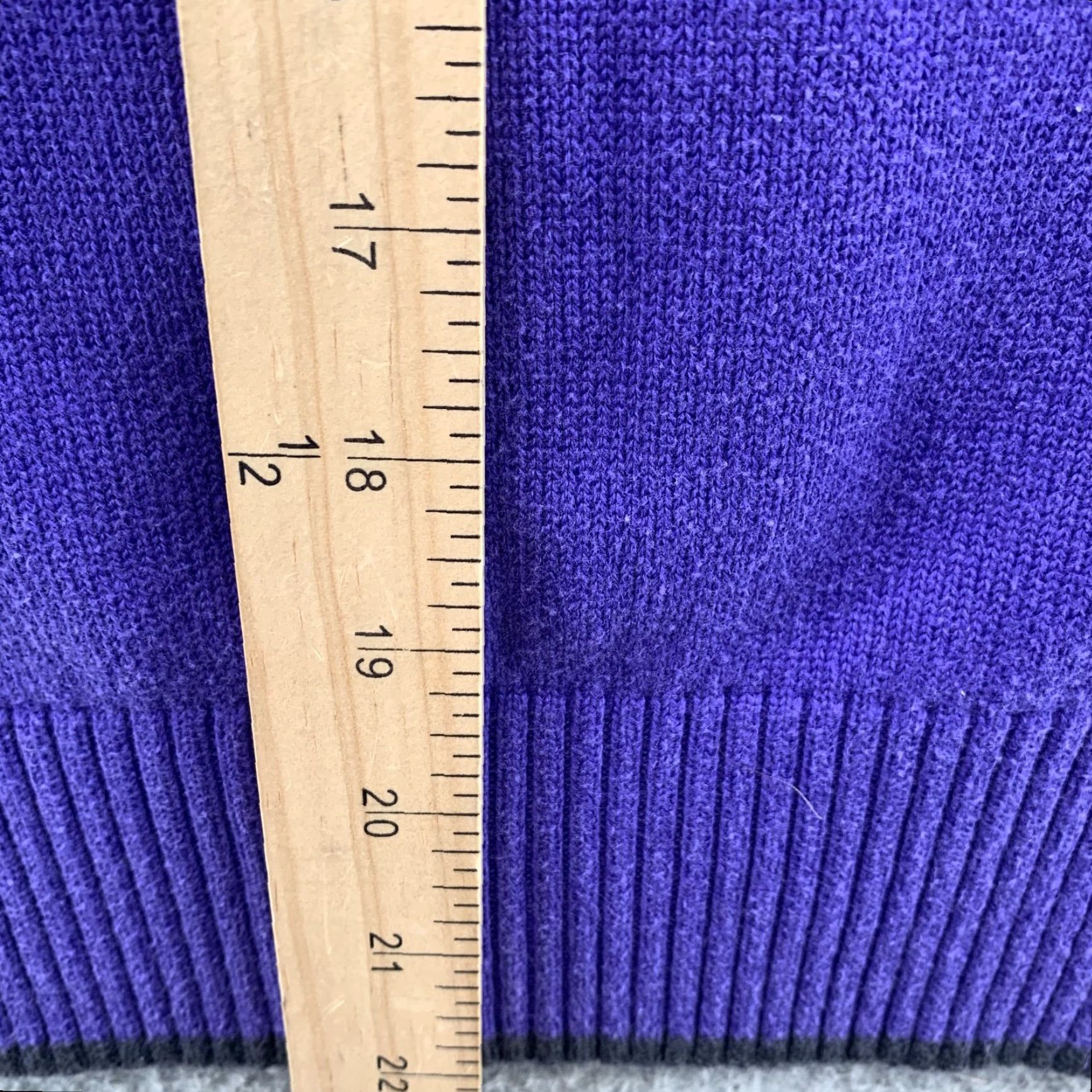 Eddie Bauer Eddie Bauer 1/4 Zip Sweater Women Med Purple Knit Preppy Sport Athleisure Hiking Jacket Size M / US 6-8 / IT 42-44 - 6 Thumbnail