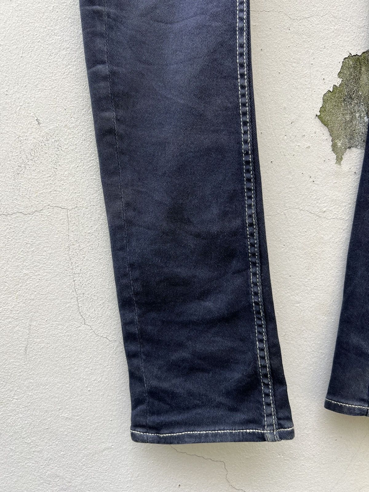 Vintage Moonage Devilment MAD Japan Dirty Mud Denim Stretch Jeans Size US 29 - 10 Thumbnail