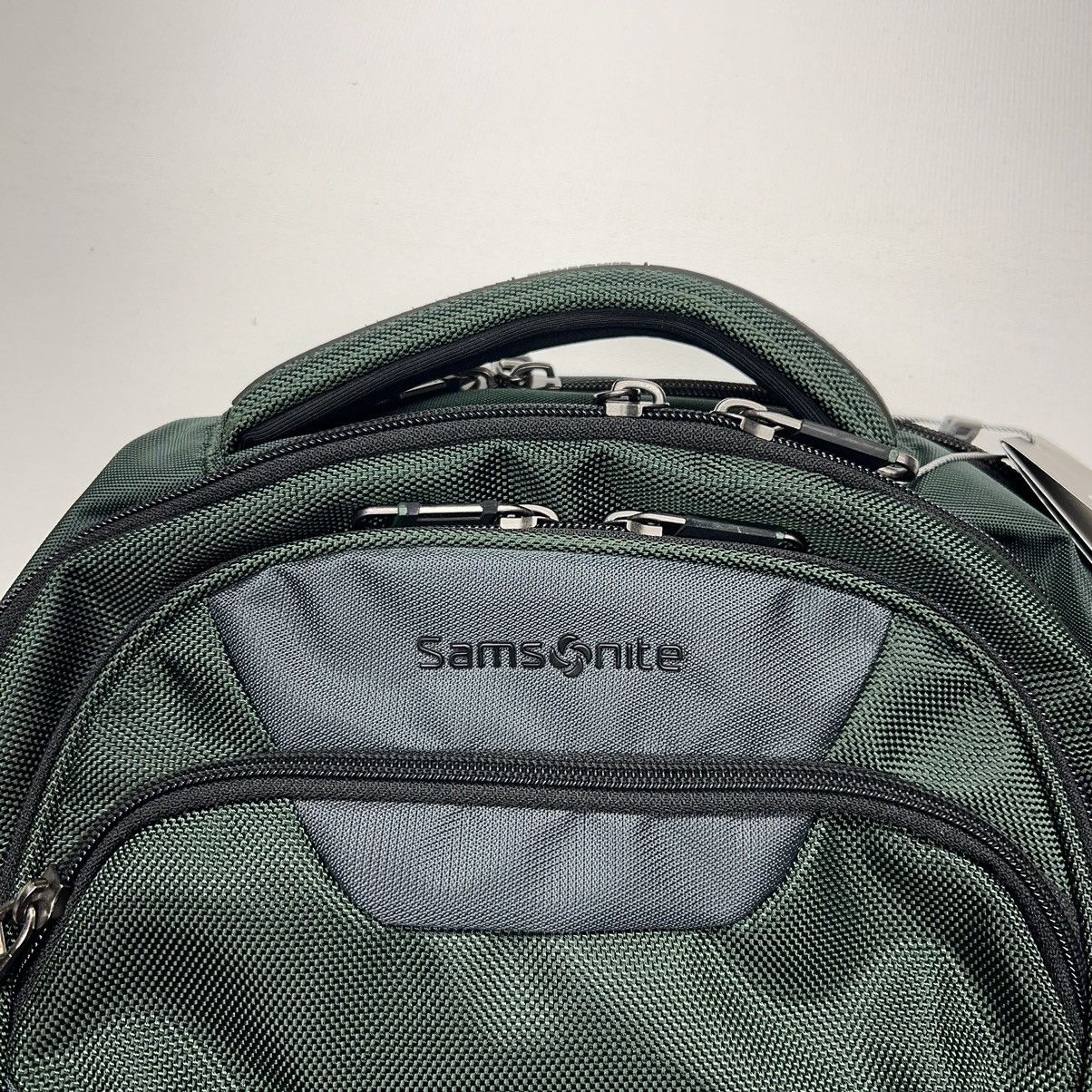 Samsonite NEW Samsonite Laptop Backpack Green Commuter Bag Zipper UBX Size ONE SIZE - 2 Thumbnail