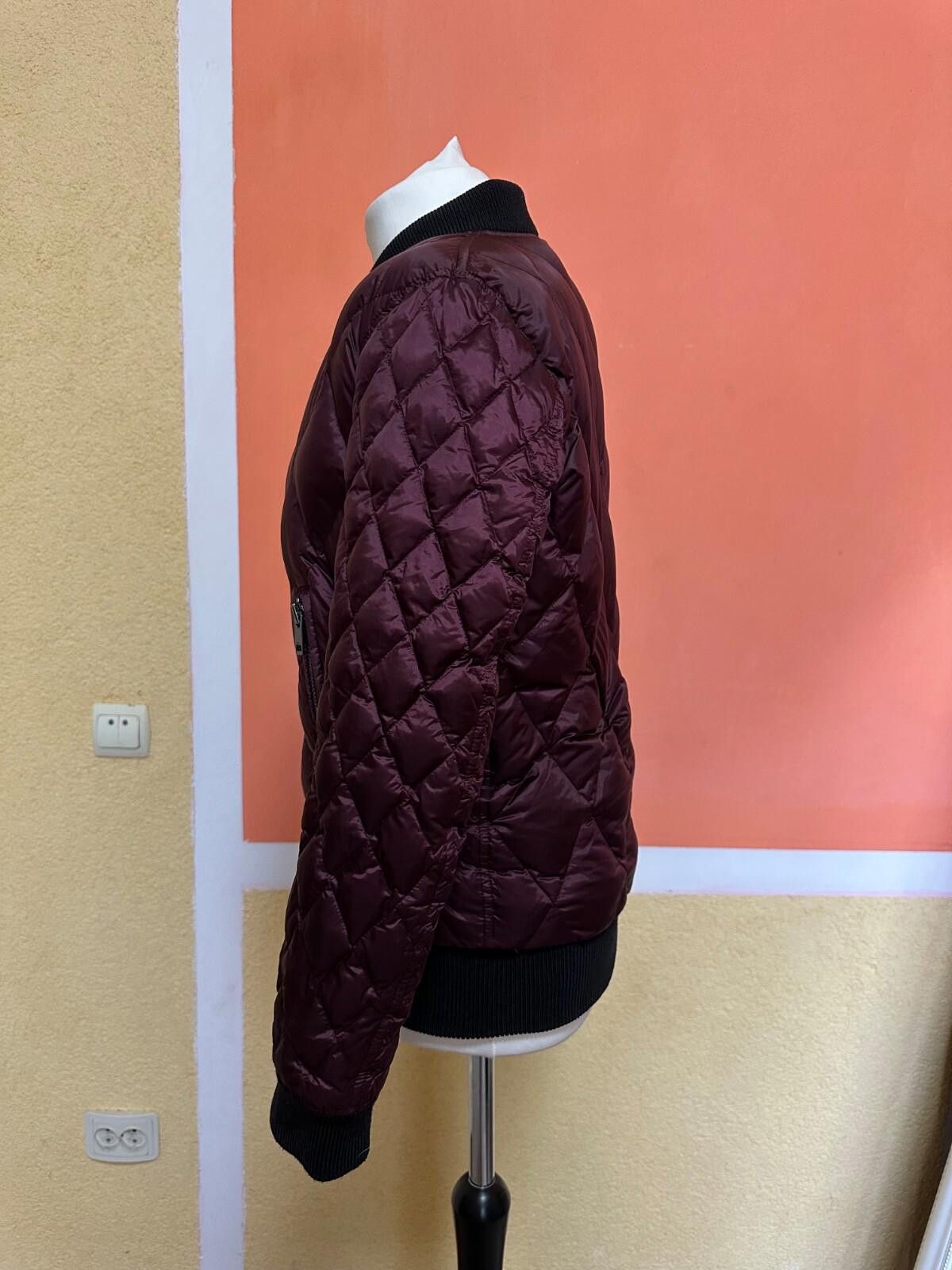Diesel Diesel W-Trina Women's Quilted Down Jacket Burgundy Sz M Size M / US 6-8 / IT 42-44 - 10 Thumbnail