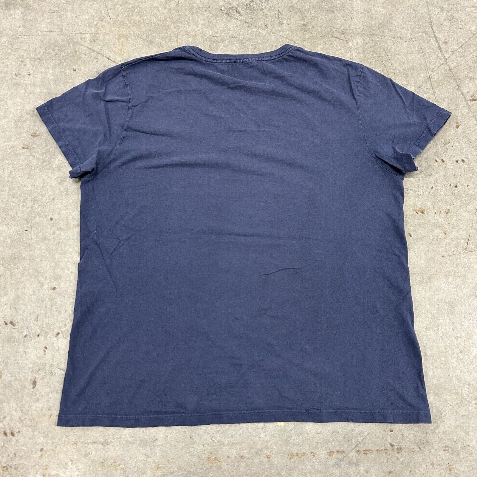 Ralph Lauren Vintage 90s Polo Ralph Lauren Big Pony Graphic Blue T Shirt Size US M / EU 48-50 / 2 - 8 Thumbnail