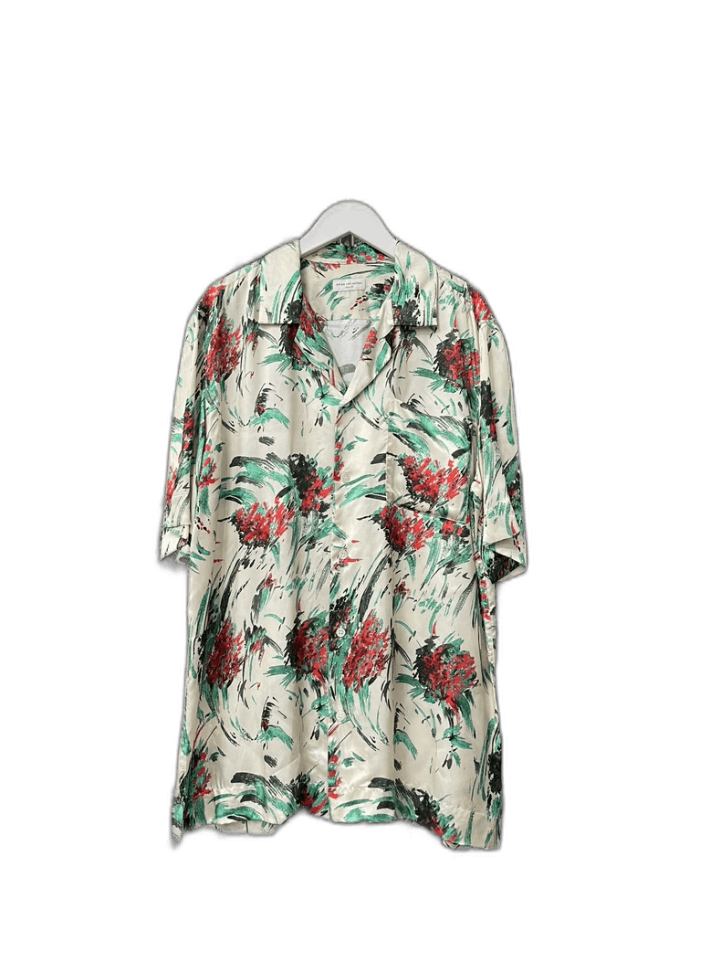 Dries Van Noten Dries Van Noten Short Sleeve Shirt Size US M / EU 48-50 / 2 - 1 Thumbnail