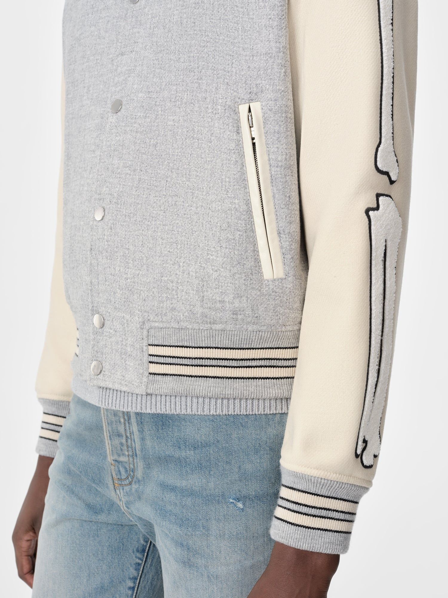 Amiri o1s1wg110925 Bones Jacket in Multicolor Size US M / EU 48-50 / 2 - 5 Thumbnail