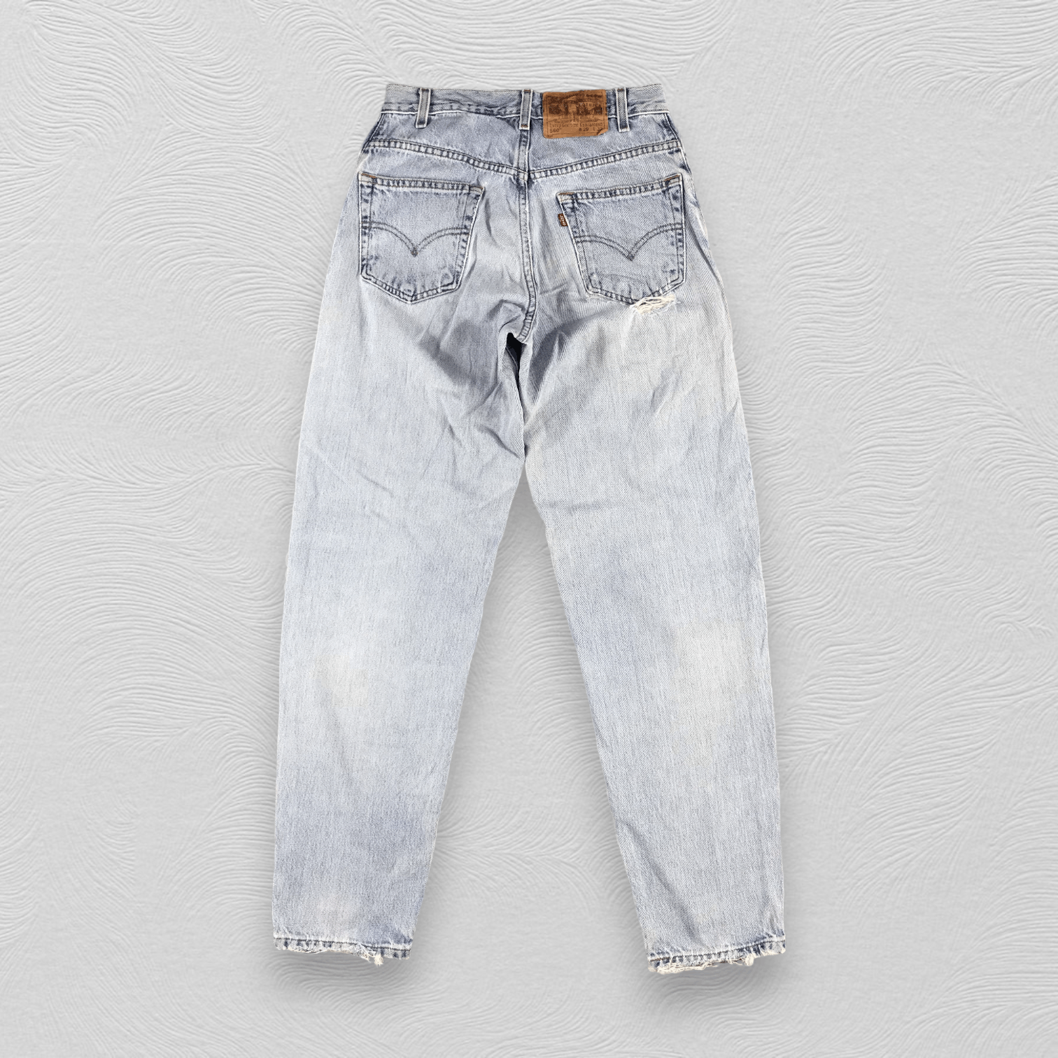 Levi's Vintage Levis 505 Jeans Distressed Denim KJ836 Size US 31 - 2 Thumbnail