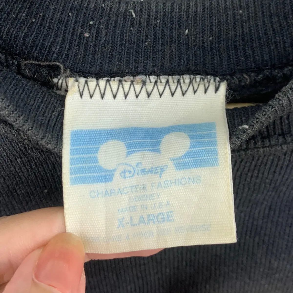 Disney Vintage 90’ DISNEYLAND MICKEY MOUSE Smiley Size XL / US 12-14 / IT 48-50 - 4 Thumbnail