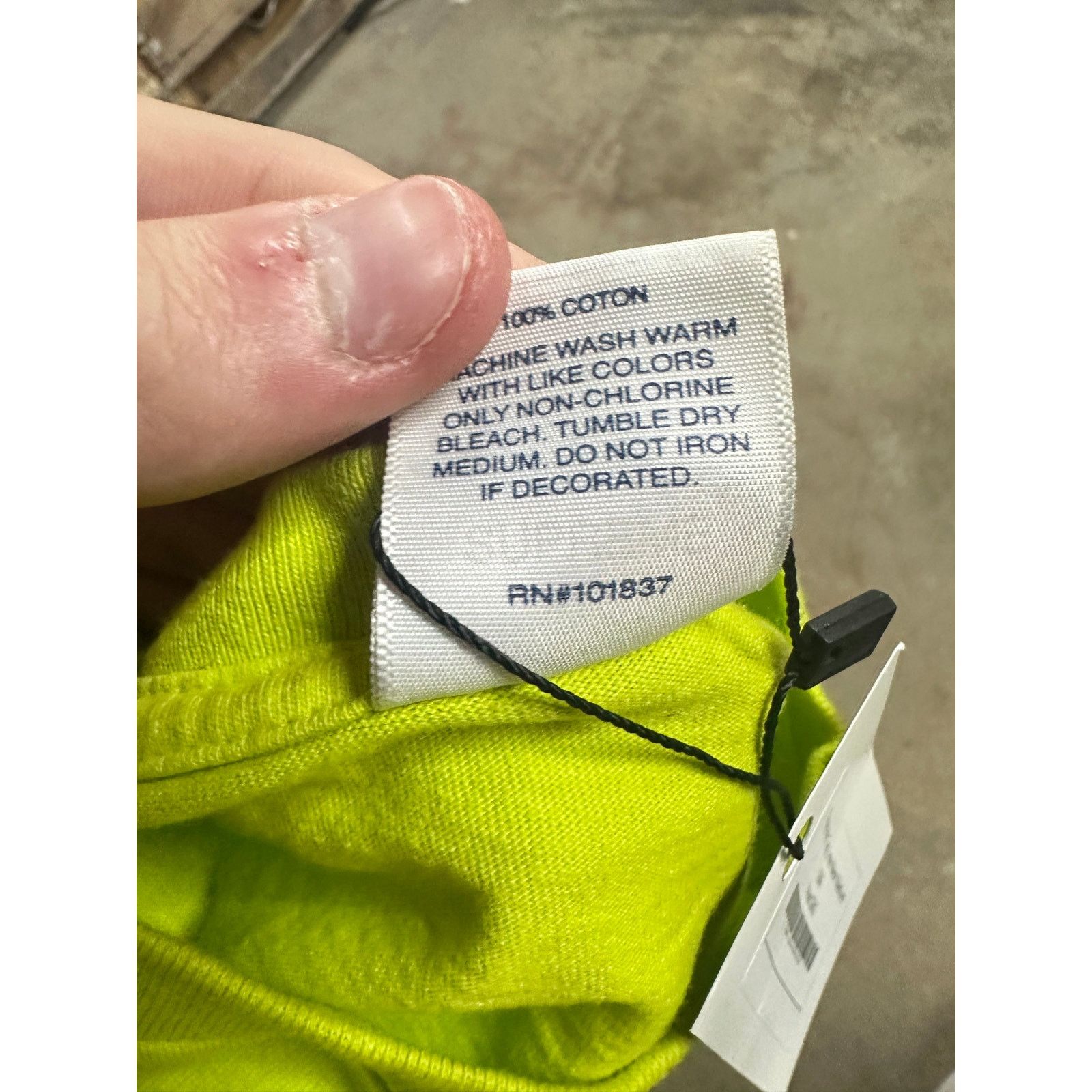 Supreme Supreme Tee Lime Neon Used Medium Size US M / EU 48-50 / 2 - 3 Thumbnail