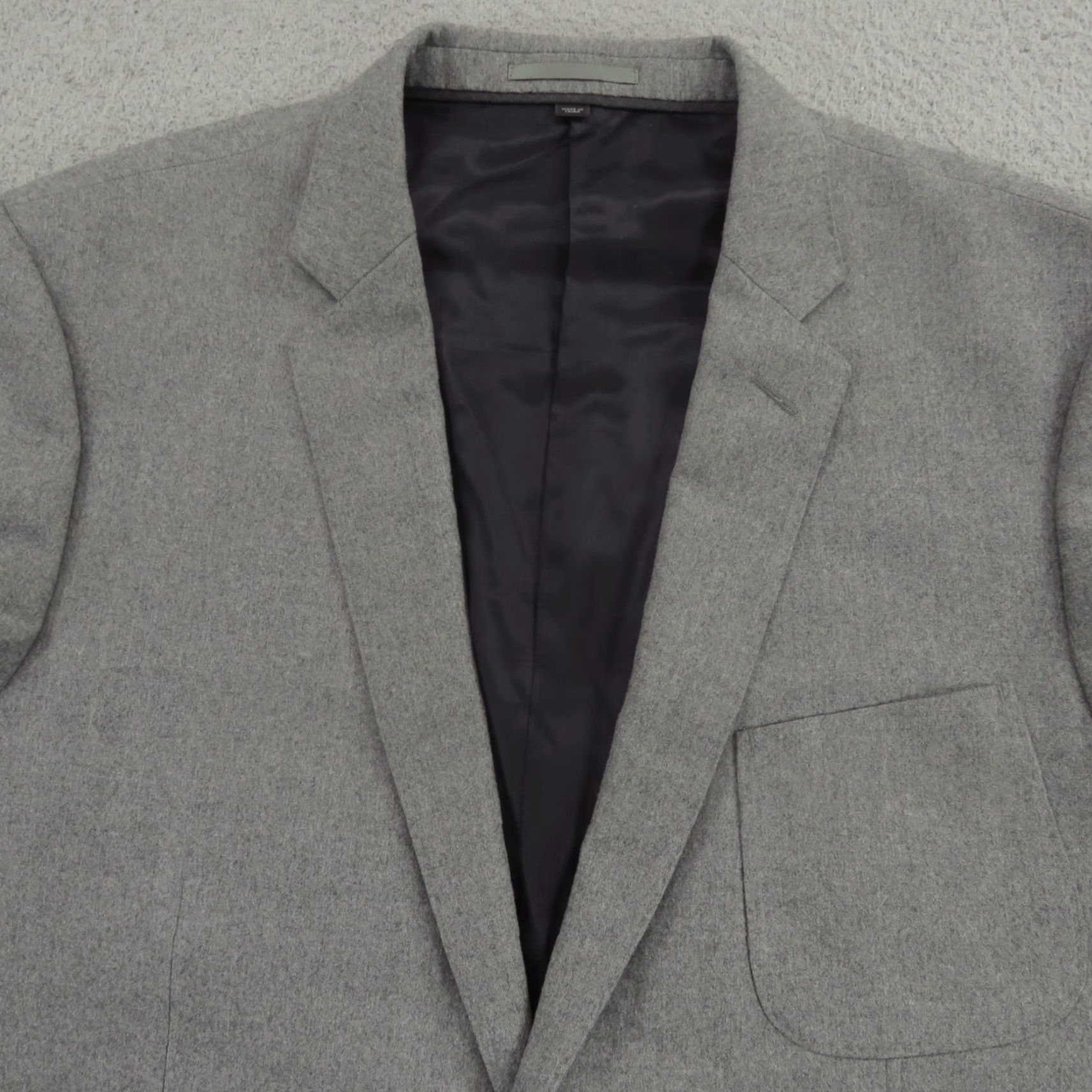 J.Crew J Crew Blazer Mens 44R Wool Vitale Barberis Canonico Double-Vented Notch Lapel 2-Button Single-Breasted Regular Fit Jacket Coat Sport Size 44R - 4 Thumbnail