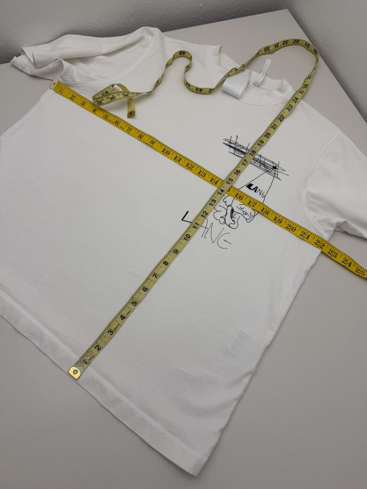 Helmut Lang Helmut Lang Shayne Oliver Puppy Tshirt M Cropped Boxy Fit Size US M / EU 48-50 / 2 - 5 Thumbnail