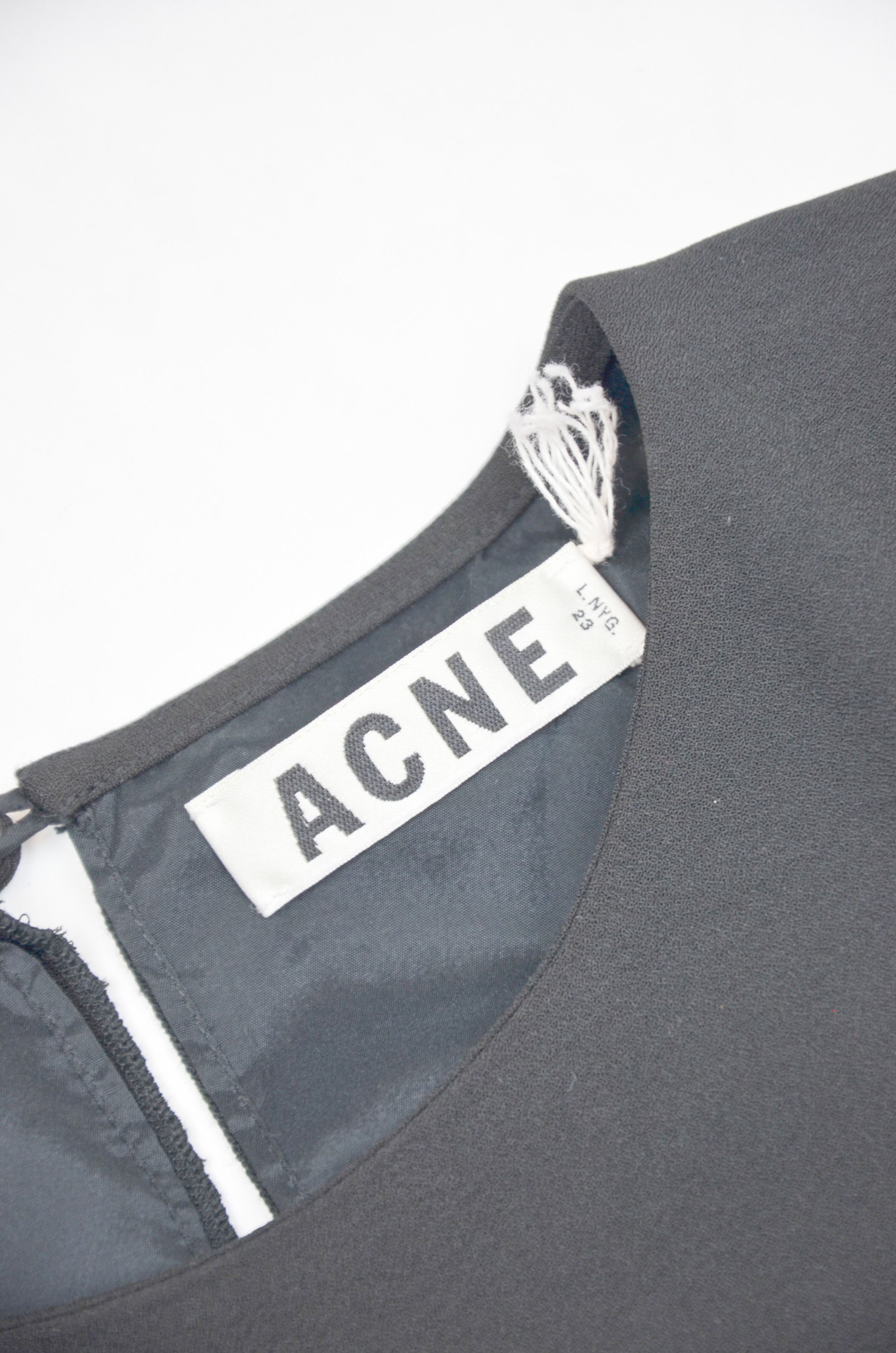 Acne Studios Acne Studios Black Sleeveless Minimalist Midi Dress 36 Size XS / US 0-2 / IT 36-38 - 9 Thumbnail