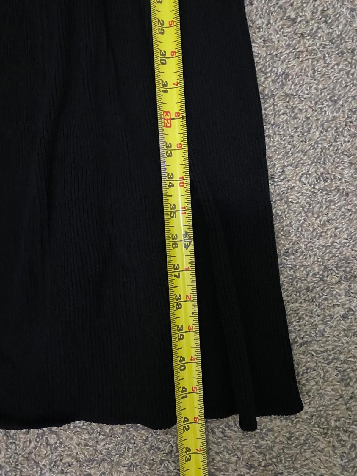 Uniqlo MAME KUROGOUCHI x UNIQLO Knit Midi Dress in Black (X-SMALL) Size XS / US 0-2 / IT 36-38 - 9 Thumbnail