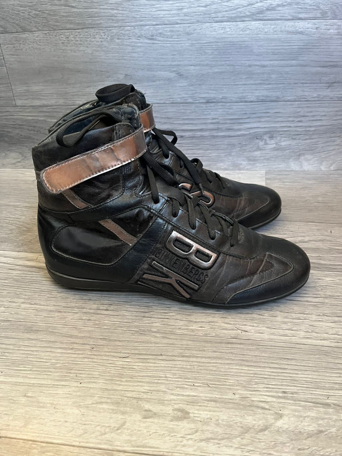 Dirk Bikkembergs Dirk Bikkembergs Hi Top Boxing Y2K Boots Sz 39 Size US 6 / EU 39 - 4 Thumbnail