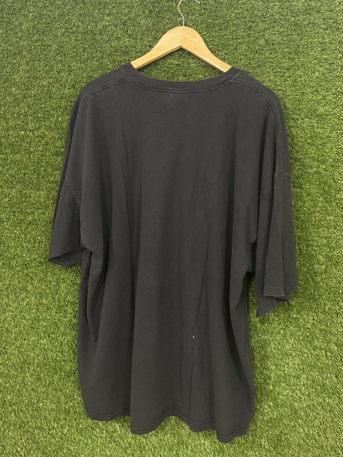 Gildan Vintage Gildan Blank Black 3XL Rare Size Heavyweight Tee Size US XXL / EU 58 / 5 - 3 Thumbnail