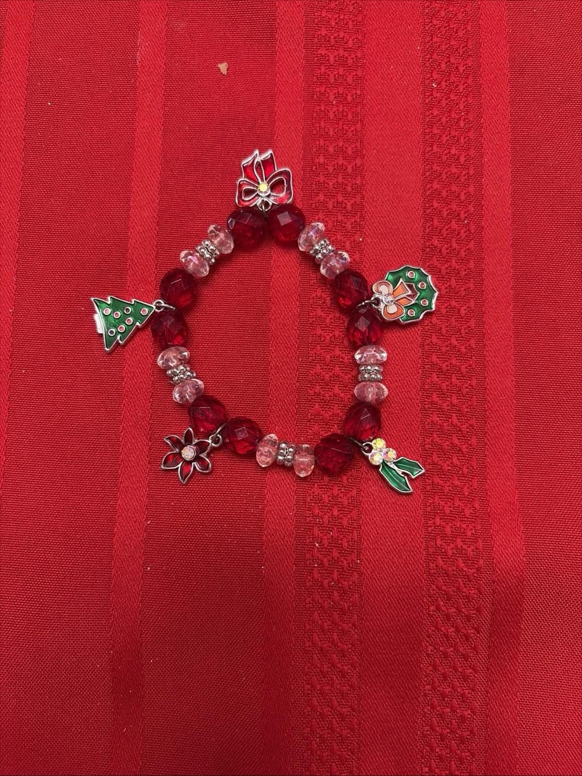 The Unbranded Brand Christmas Bracelet Charm Bracelet For Women Teenagers Size ONE SIZE - 1 Thumbnail