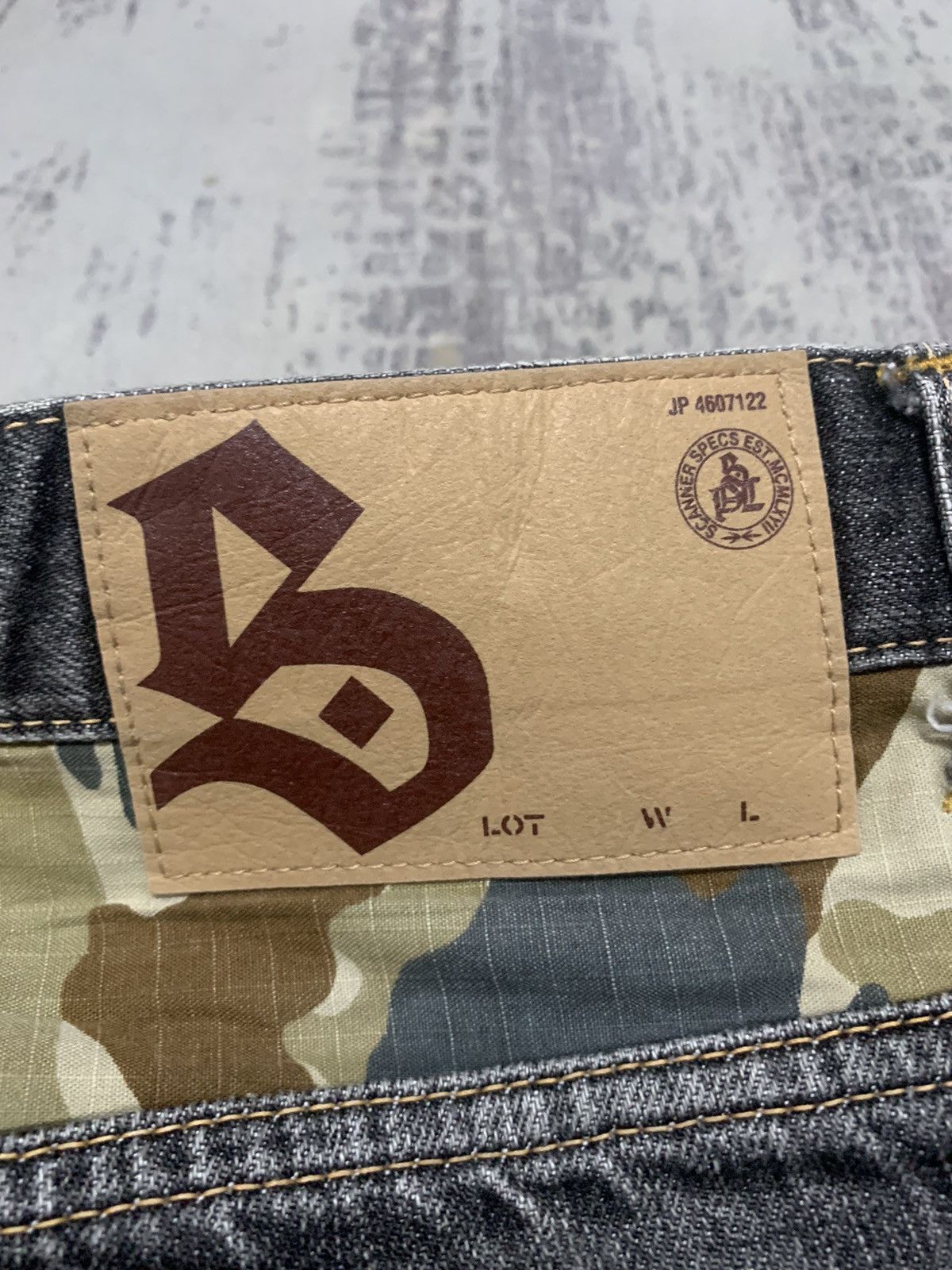FDMTL JAPAN Fundamental Faded Baggy Jeans Size US 34 / EU 50 - 17 Thumbnail