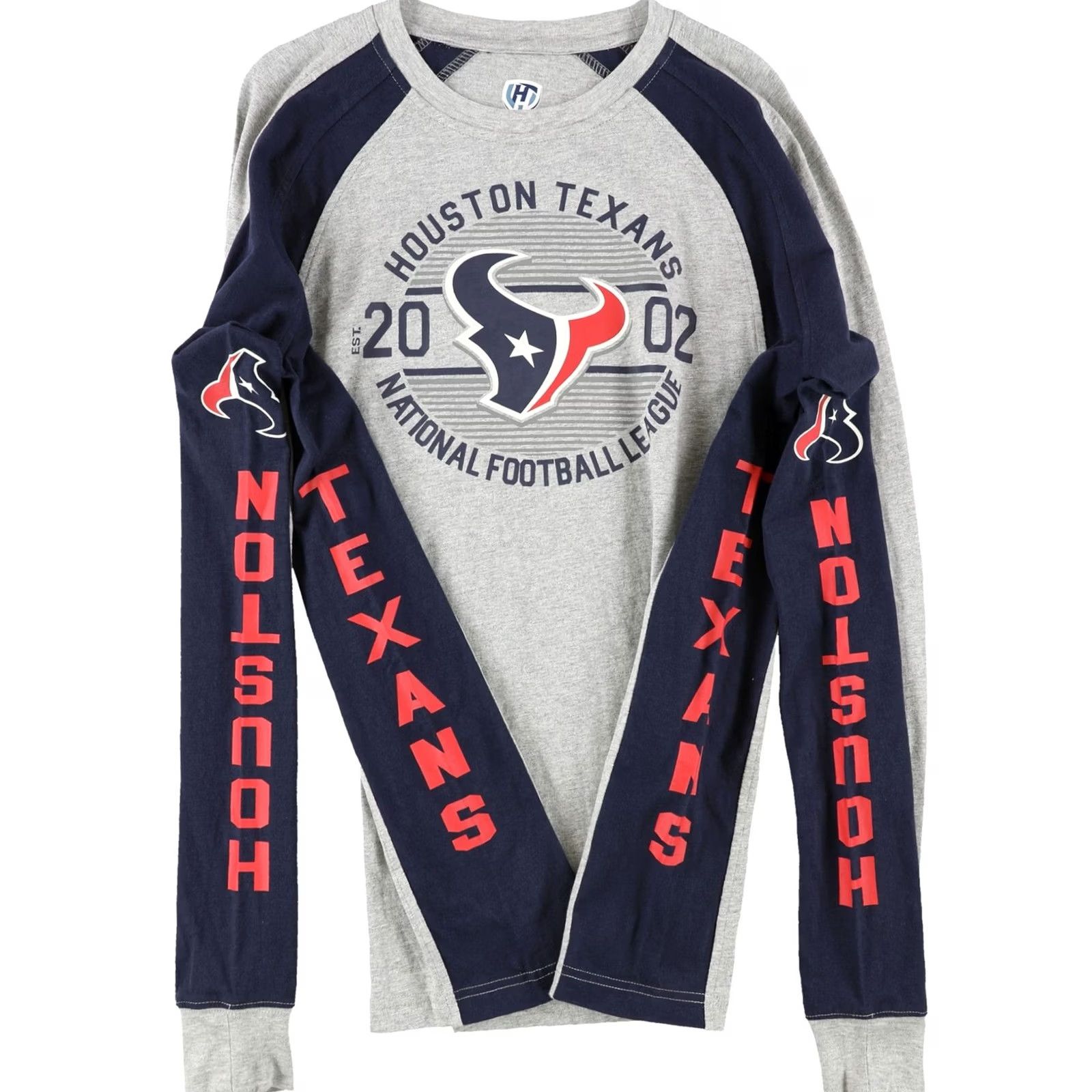 G-III G-III Sports Mens Houston Texans Graphic T-Shirt, Grey, L Size US L / EU 52-54 / 3 - 2 Thumbnail