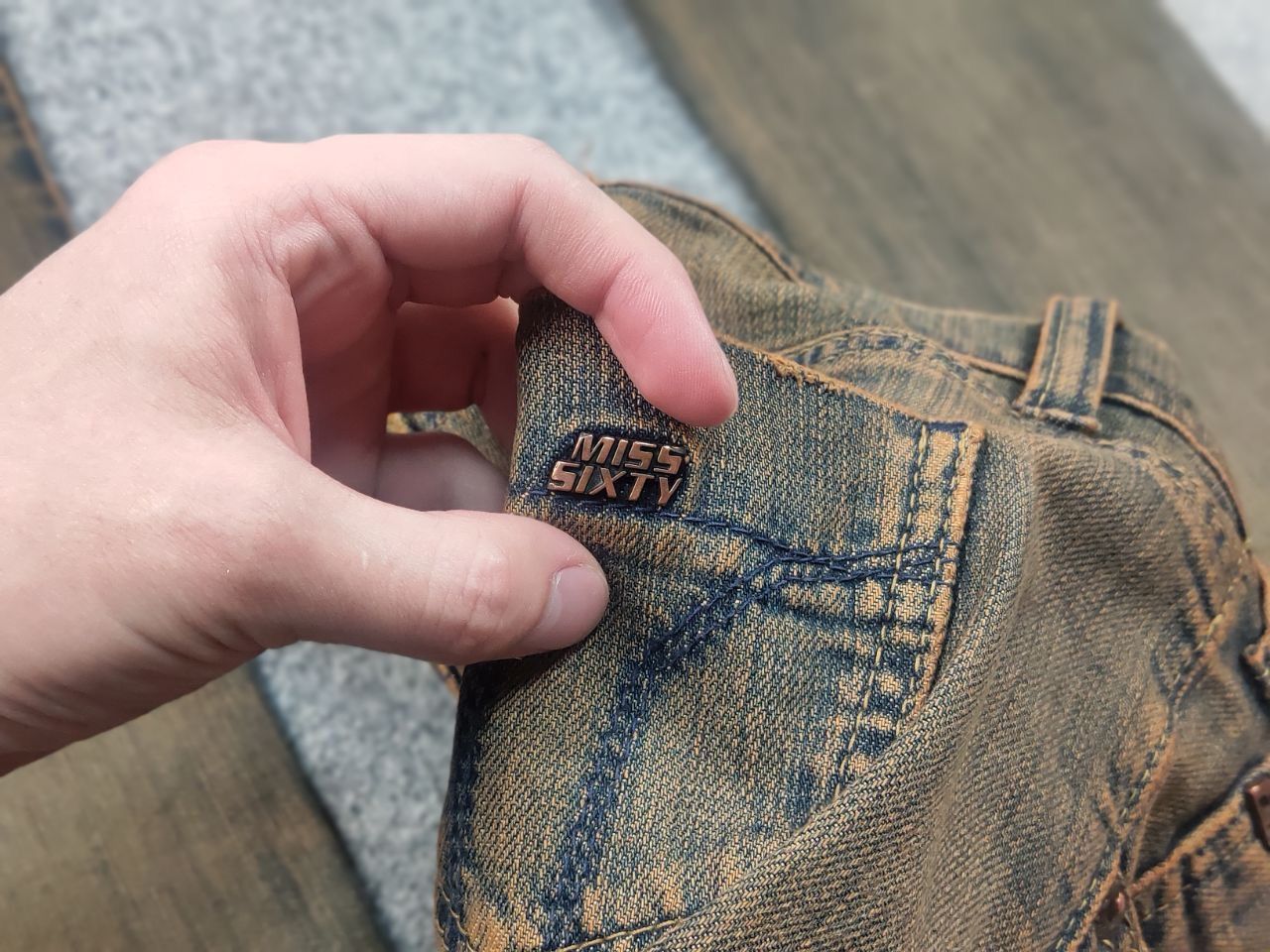 Miss Sixty Miss Sixty ex love Y2K Bootcut LGB If Six Was Nine Jeans Size 26" / US 2 / IT 38 - 17 Thumbnail