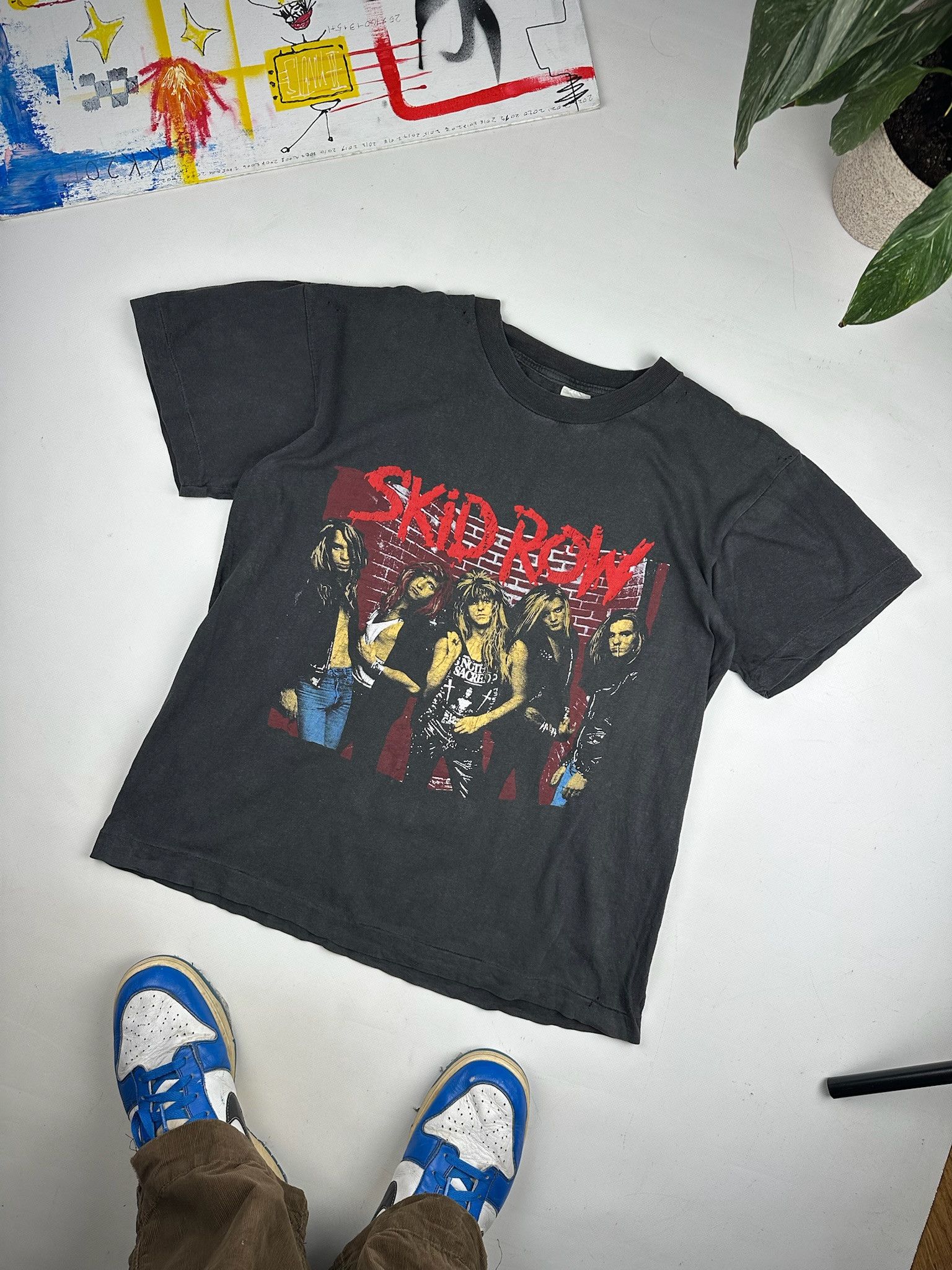 Band Tees Vintage Skid Row Graphic Tee band tshirt Size US M / EU 48-50 / 2 - 6 Thumbnail