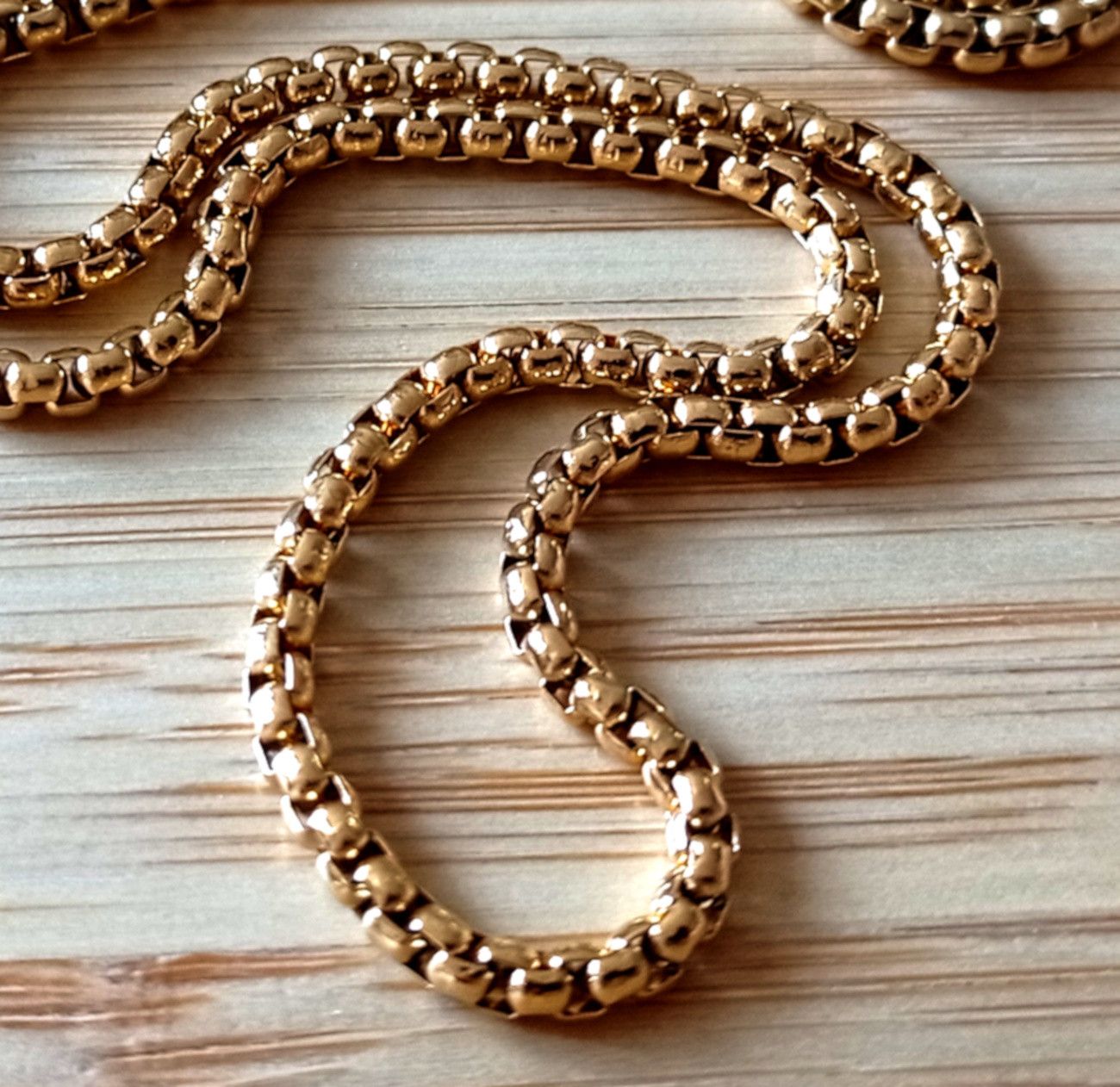 Designer × Vintage Punk Gold Luxury Avant Garde Necklace Streetwear Rave Size ONE SIZE - 3 Thumbnail