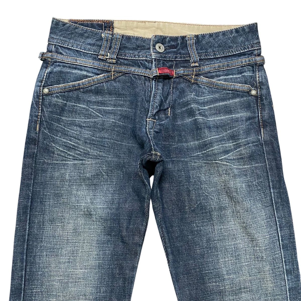 Marithe + Francois Girbaud Marithe Francois Girbaud Denim Flare Jeans Size 28" / US 6 / IT 42 - 3 Thumbnail