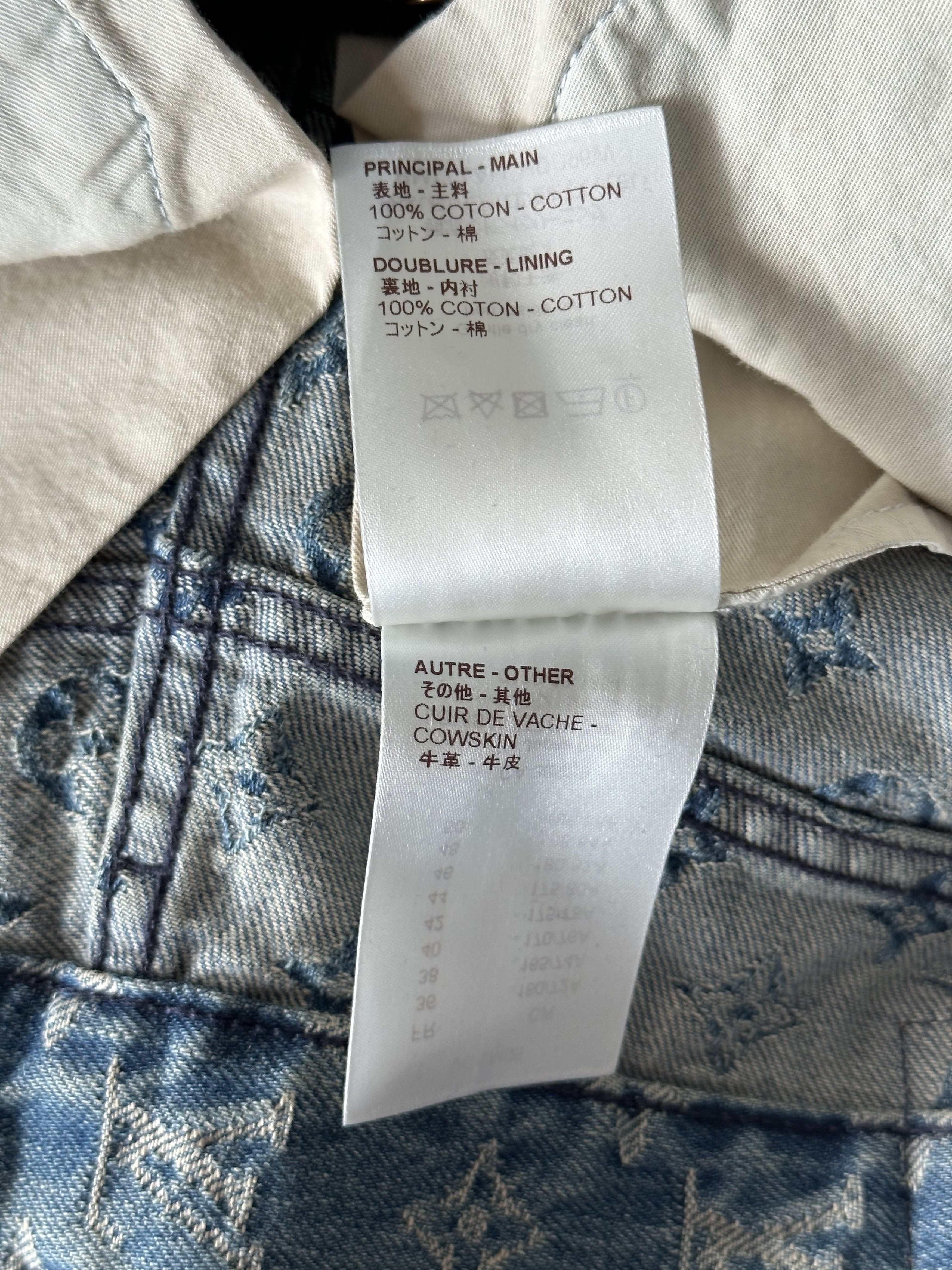 Louis Vuitton Louis Vuitton Supreme Blue Monogram Jeans Size US 33 - 5 Thumbnail