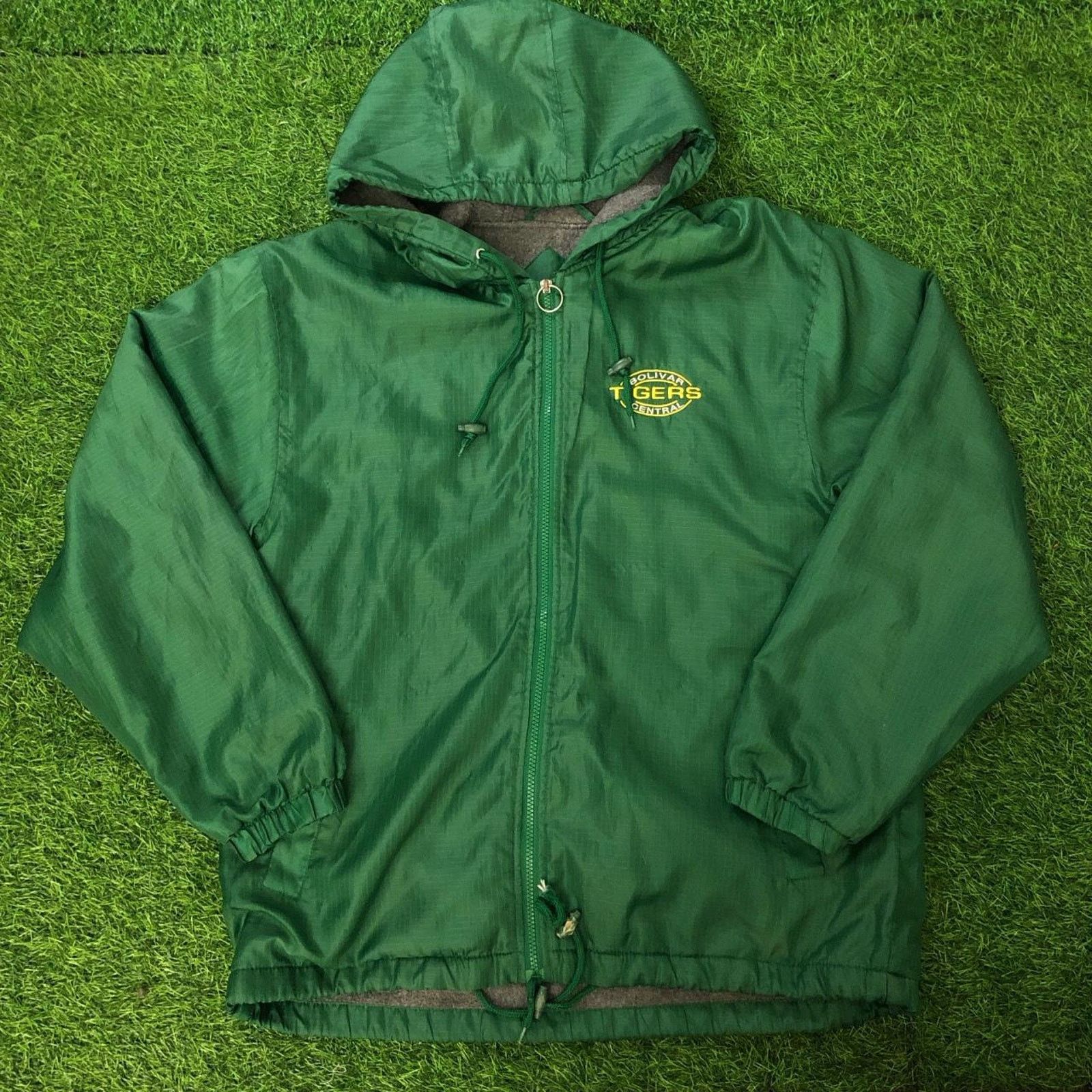Other Vintage Bolivar Central Tigers Embroidered Thermal Jacket Size US M / EU 48-50 / 2 - 1 Thumbnail