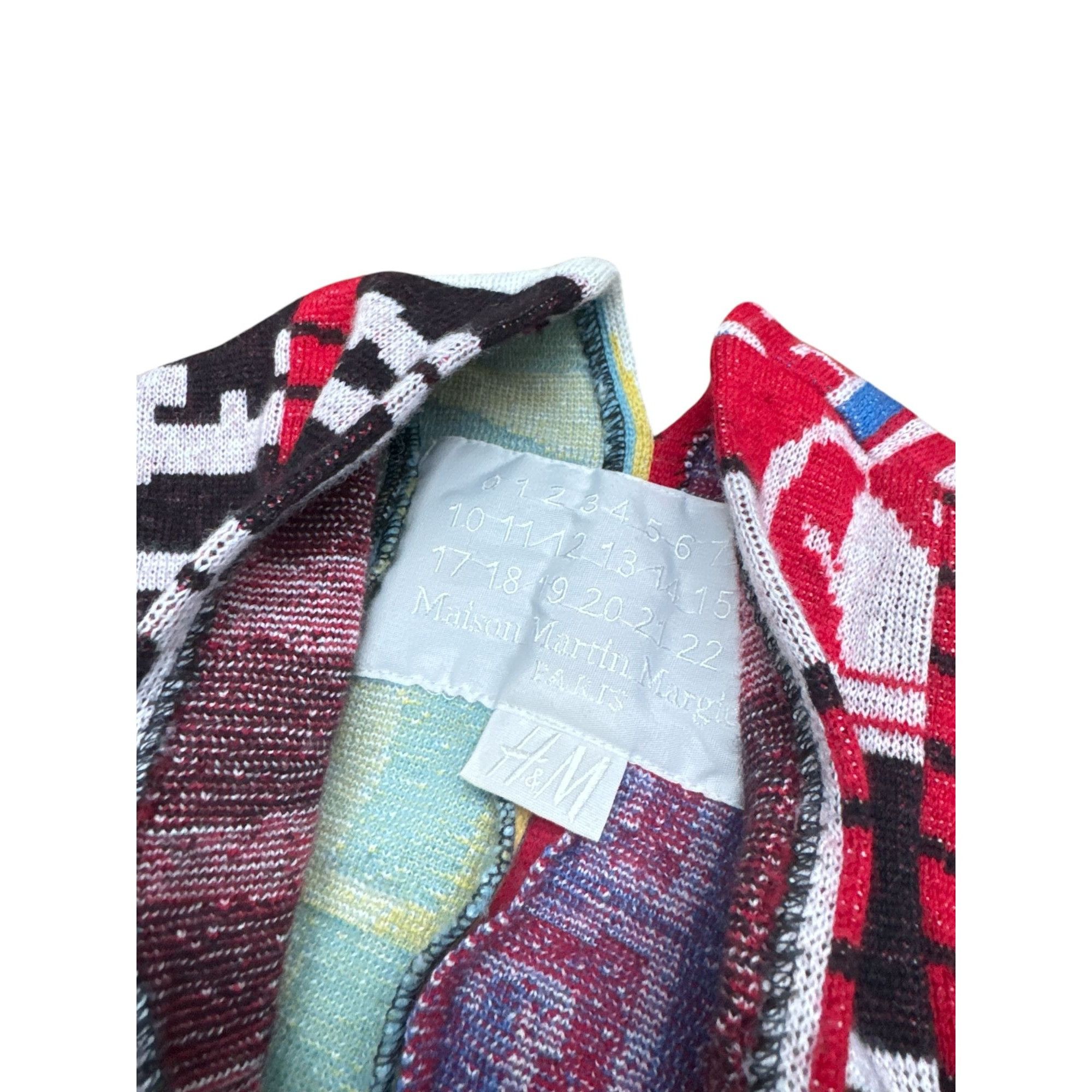 H&M × Maison Margiela 2012 Fans scarf Pullover Size US L / EU 52-54 / 3 - 5 Thumbnail