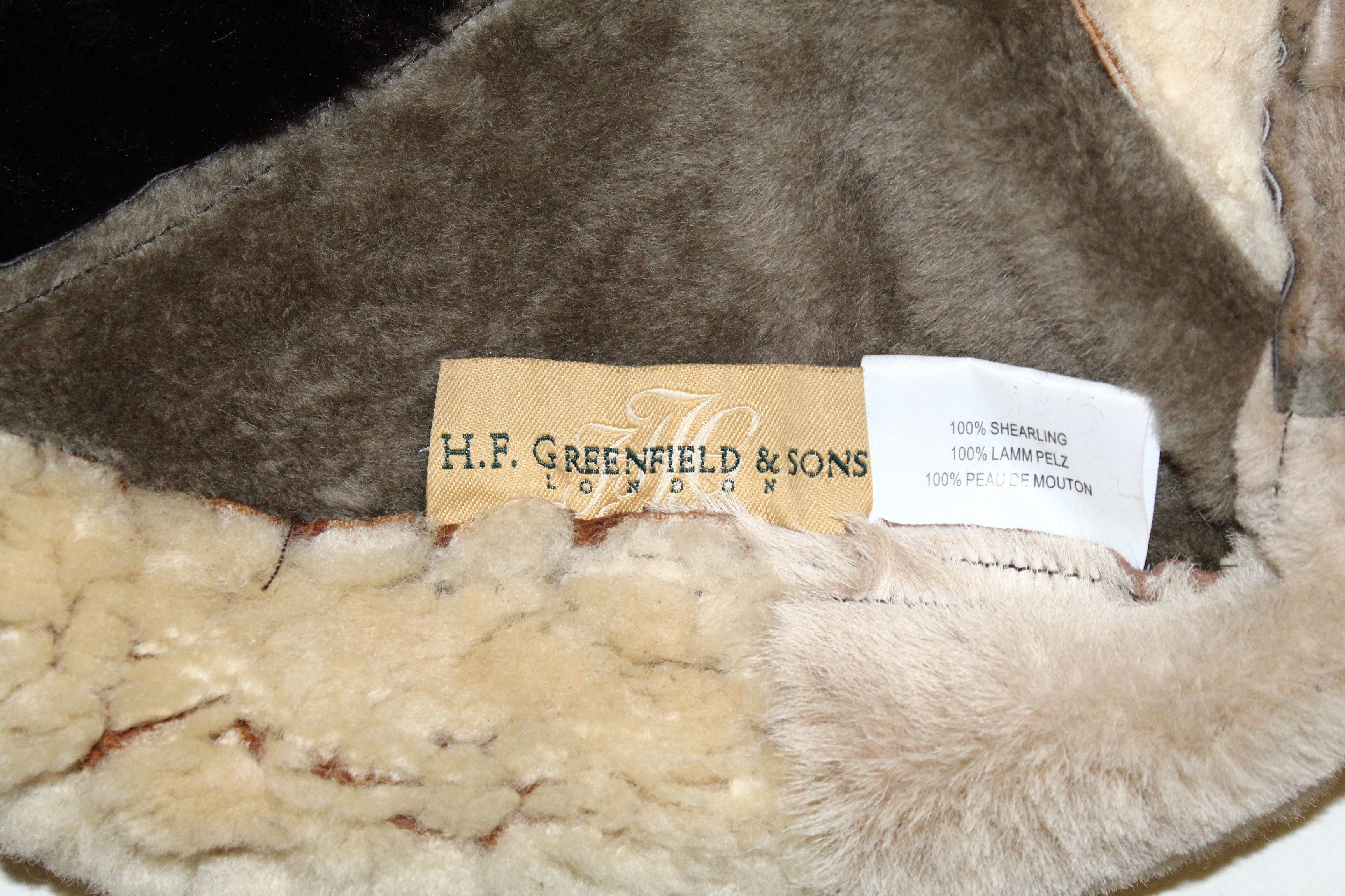 Beauty Beast VTG 🔥 H.F. Greenfield & Sons London shearling patchwork bag Size ONE SIZE - 9 Thumbnail