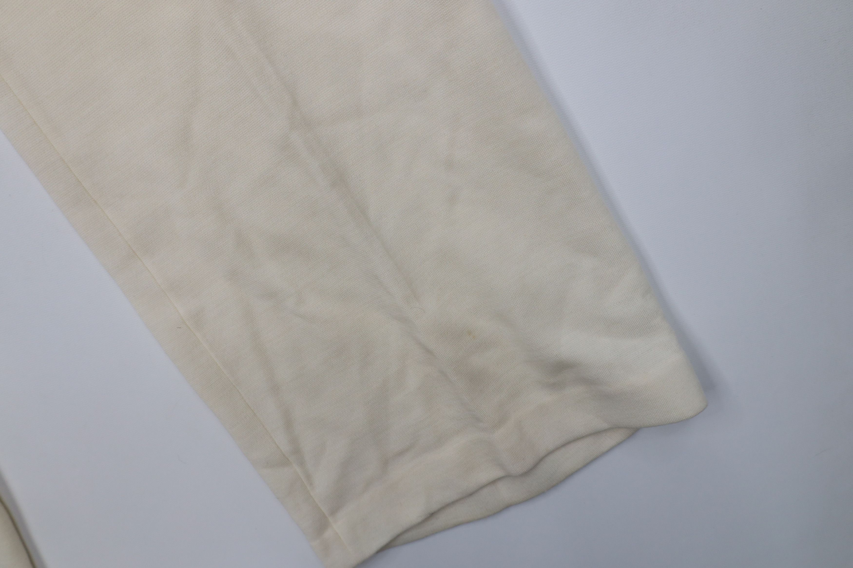 Vintage Vintage 70s Streetwear Wool Bell Bottoms Pants Cream USA Size 36" / US 14 / IT 50 - 5 Thumbnail