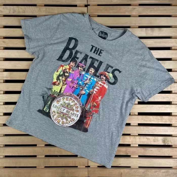 Band Tees × Vintage Mens T Shirt The Beatles Vintage Size XXL 2XL Size US XXL / EU 58 / 5 - 1 Thumbnail