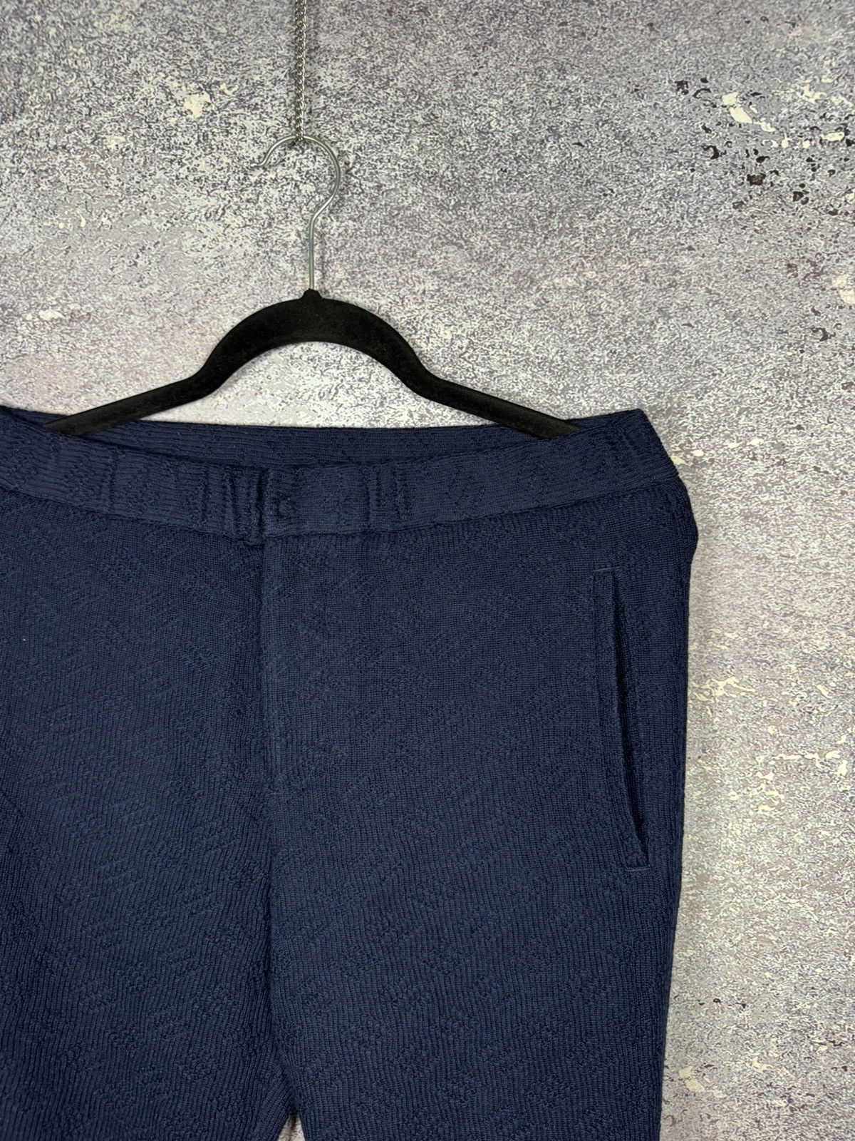 Emporio Armani Emporio Armani Women’s Blue Double Knit Lana Wool Suits Size M / US 6-8 / IT 42-44 - 17 Thumbnail