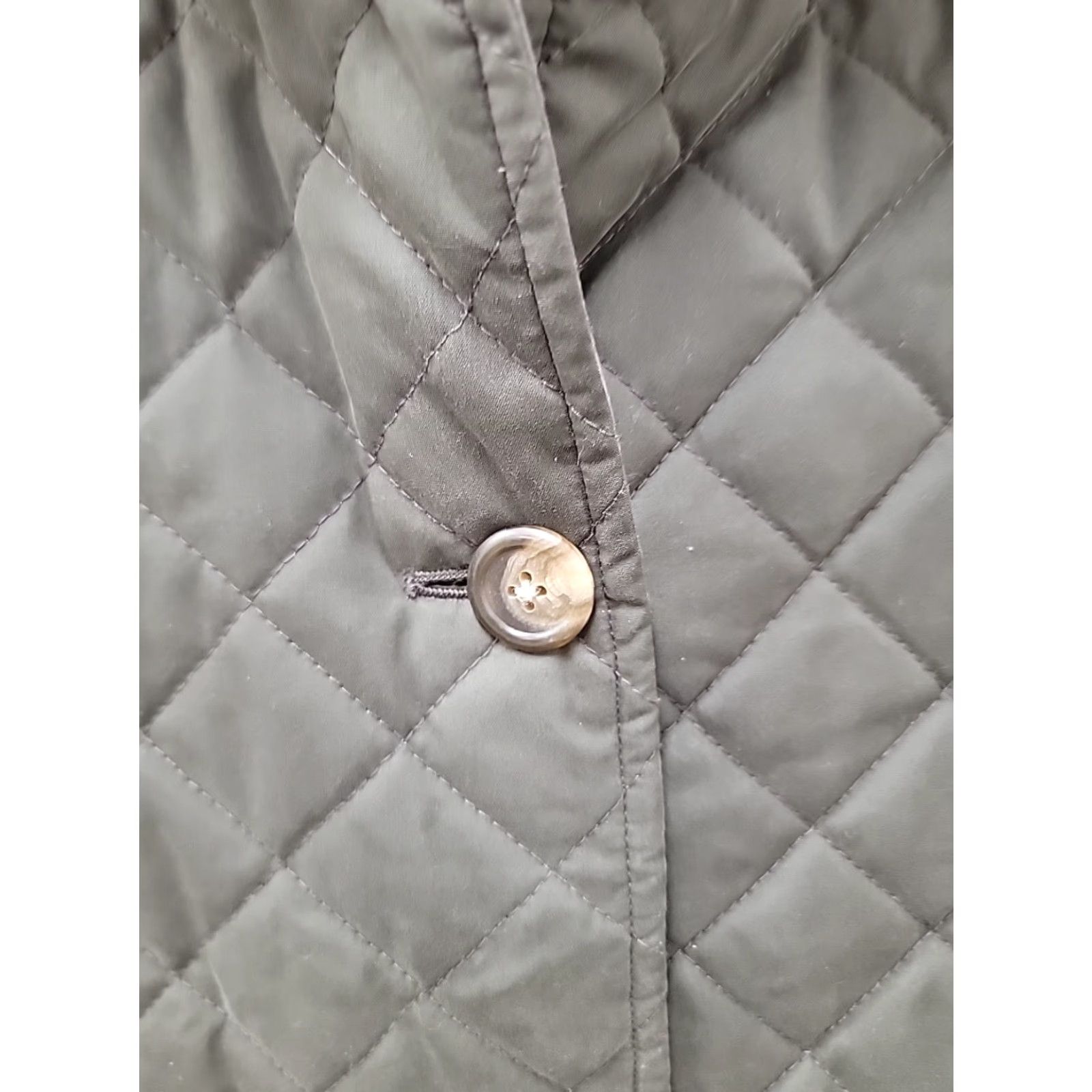 Ralph Lauren VINTAGE Ralph Lauren Black Label LONG Quilted Coat Jacket Green Sz Medium Woman Jacket Size M / US 6-8 / IT 42-44 - 2 Thumbnail