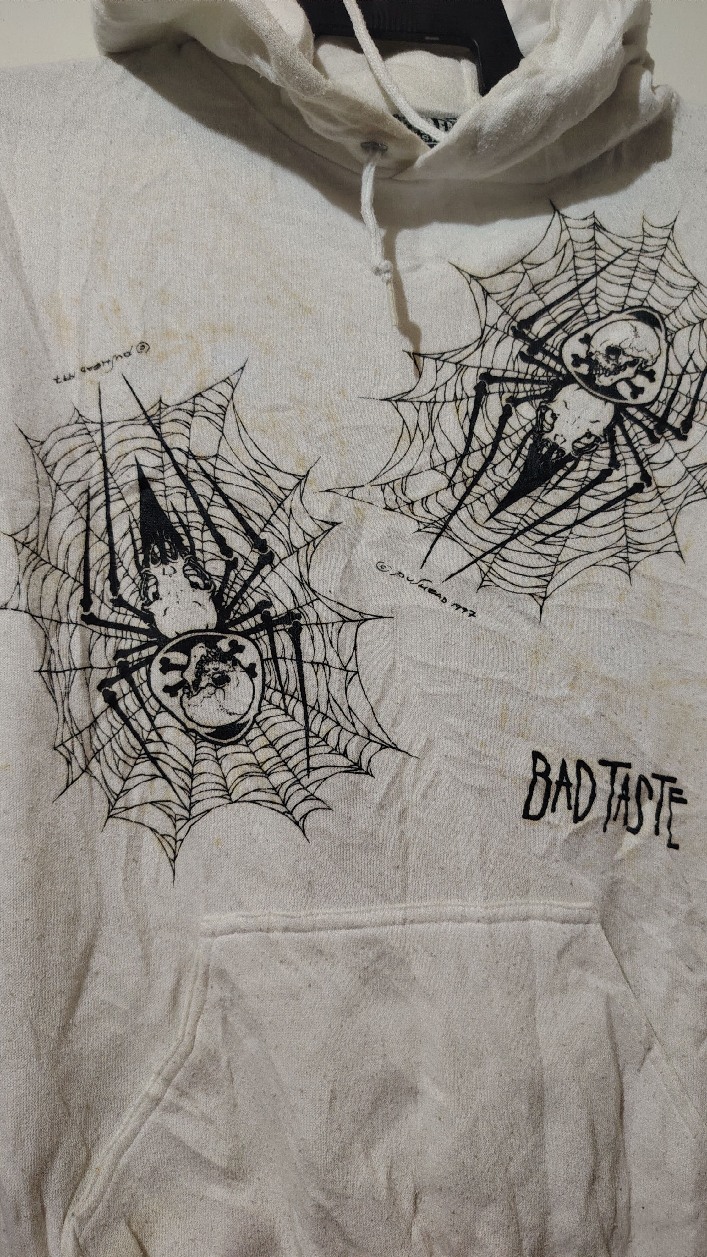 Vintage Rare Pushead 1997 Hoodie Size US S / EU 44-46 / 1 - 4 Thumbnail