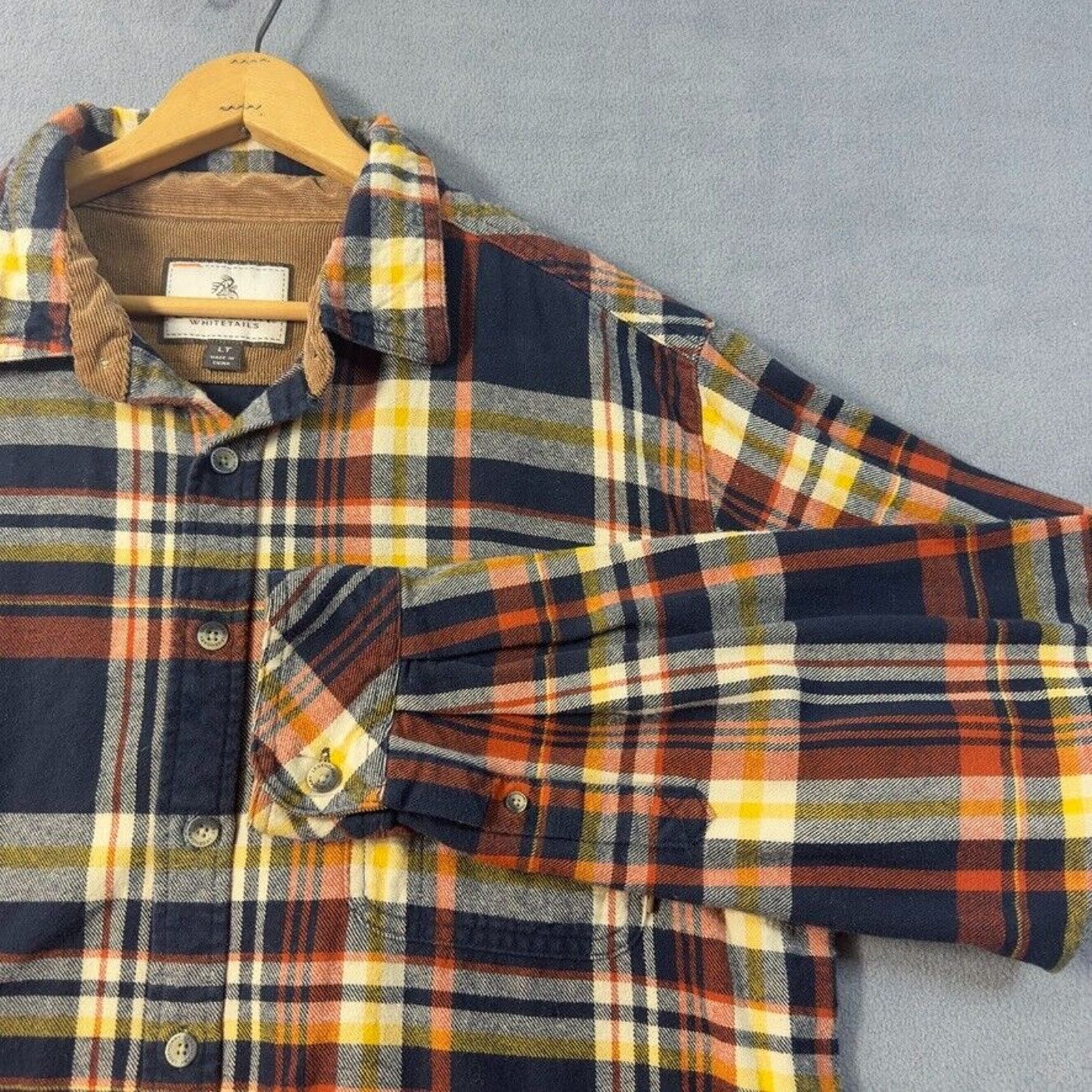 Legendary Goods Legendary Whitetails Flannel Shirt Mens Sz Large Tall Thick Size US L / EU 52-54 / 3 - 1 Thumbnail