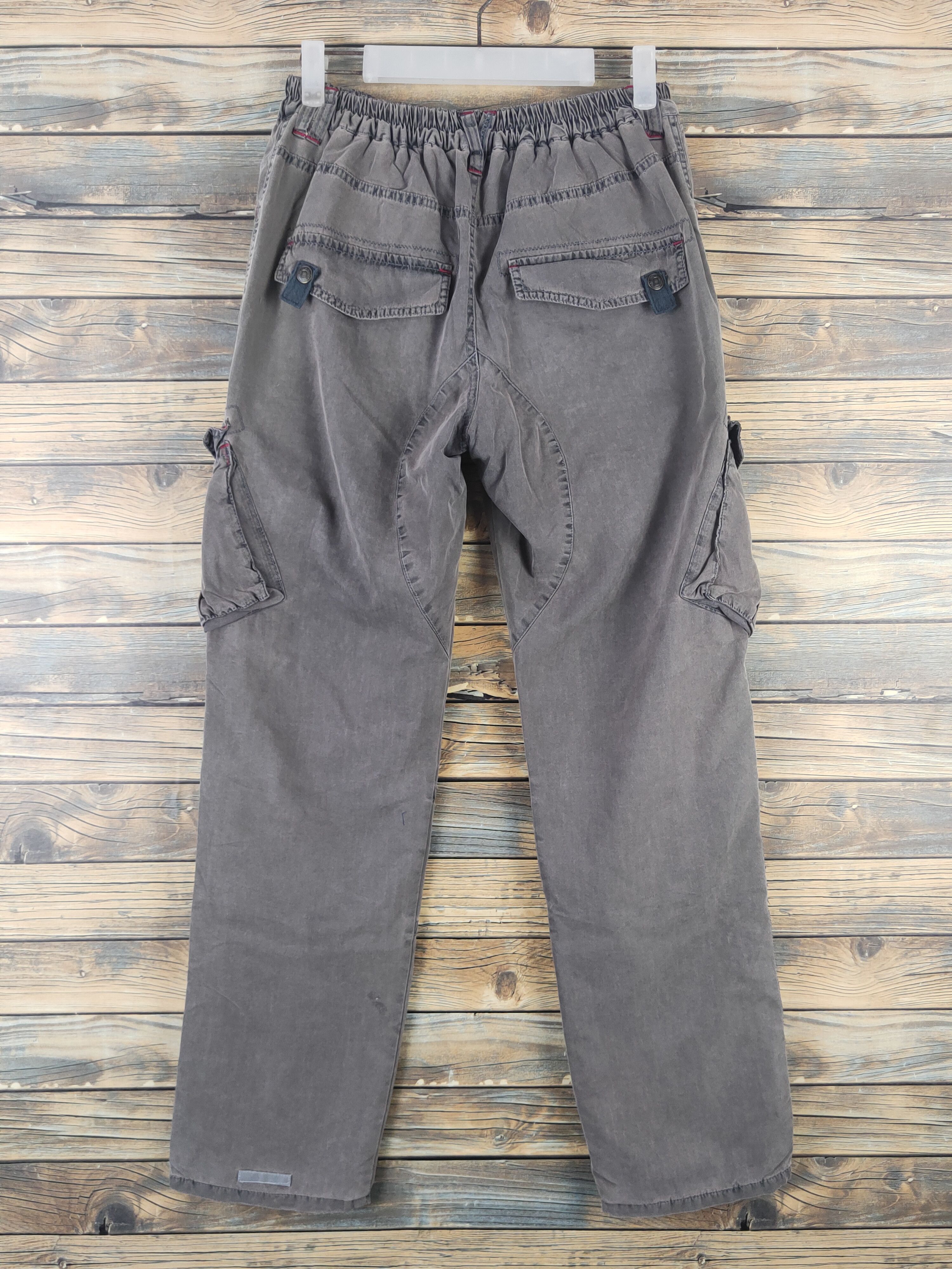 Other DL Japanese Brand Olive Multipocket Cargo Pants #1782 Size 26" / US 2 / IT 38 - 8 Thumbnail